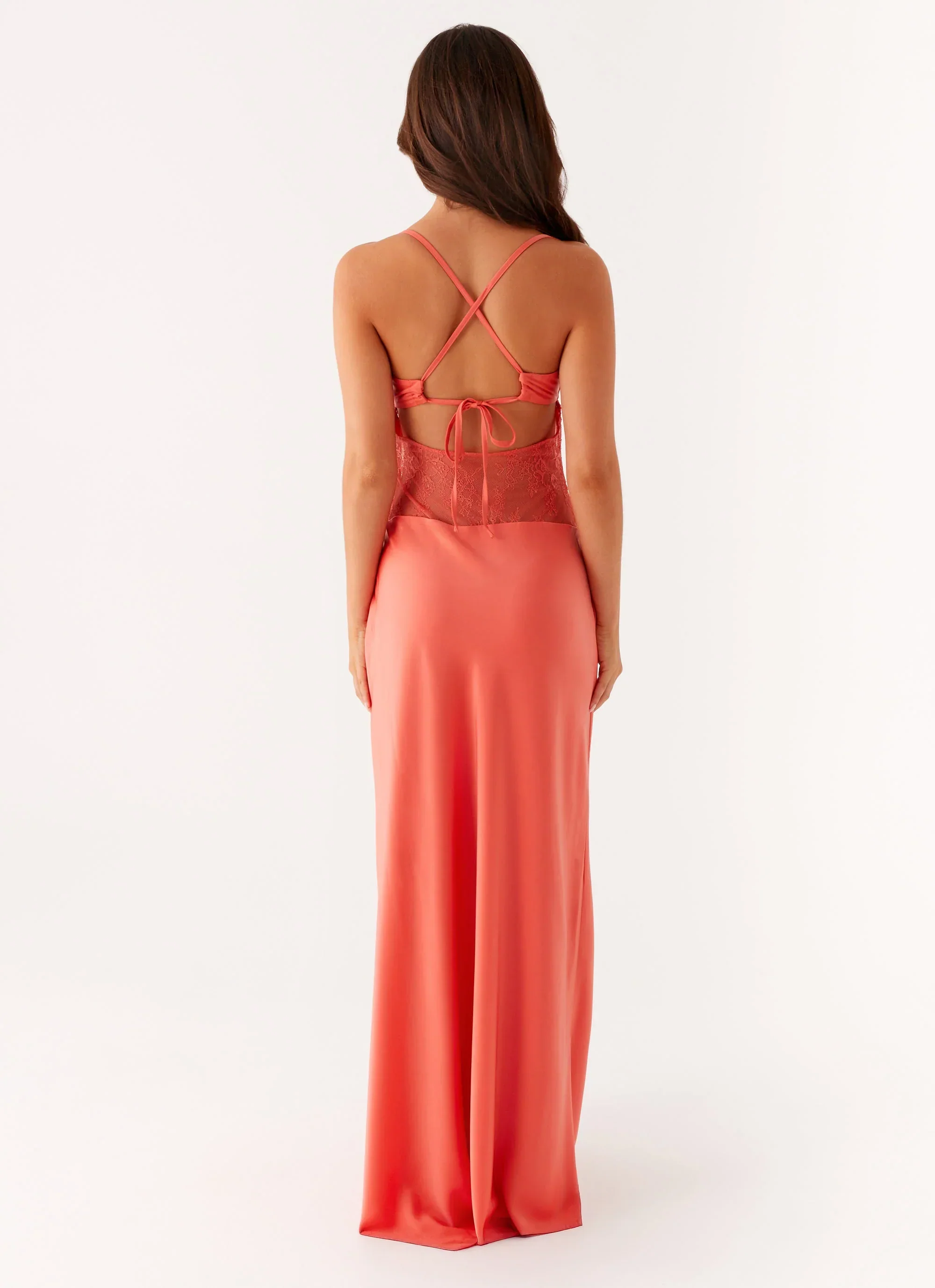 Shae Maxi Dress - Tangerine - luluinthesky