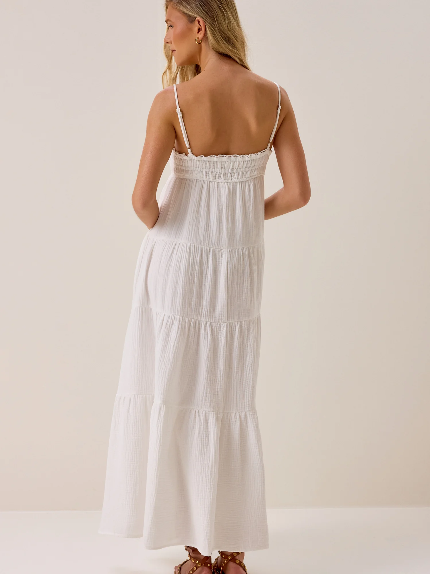 Elle Tiered Babydoll Dress - luluinthesky