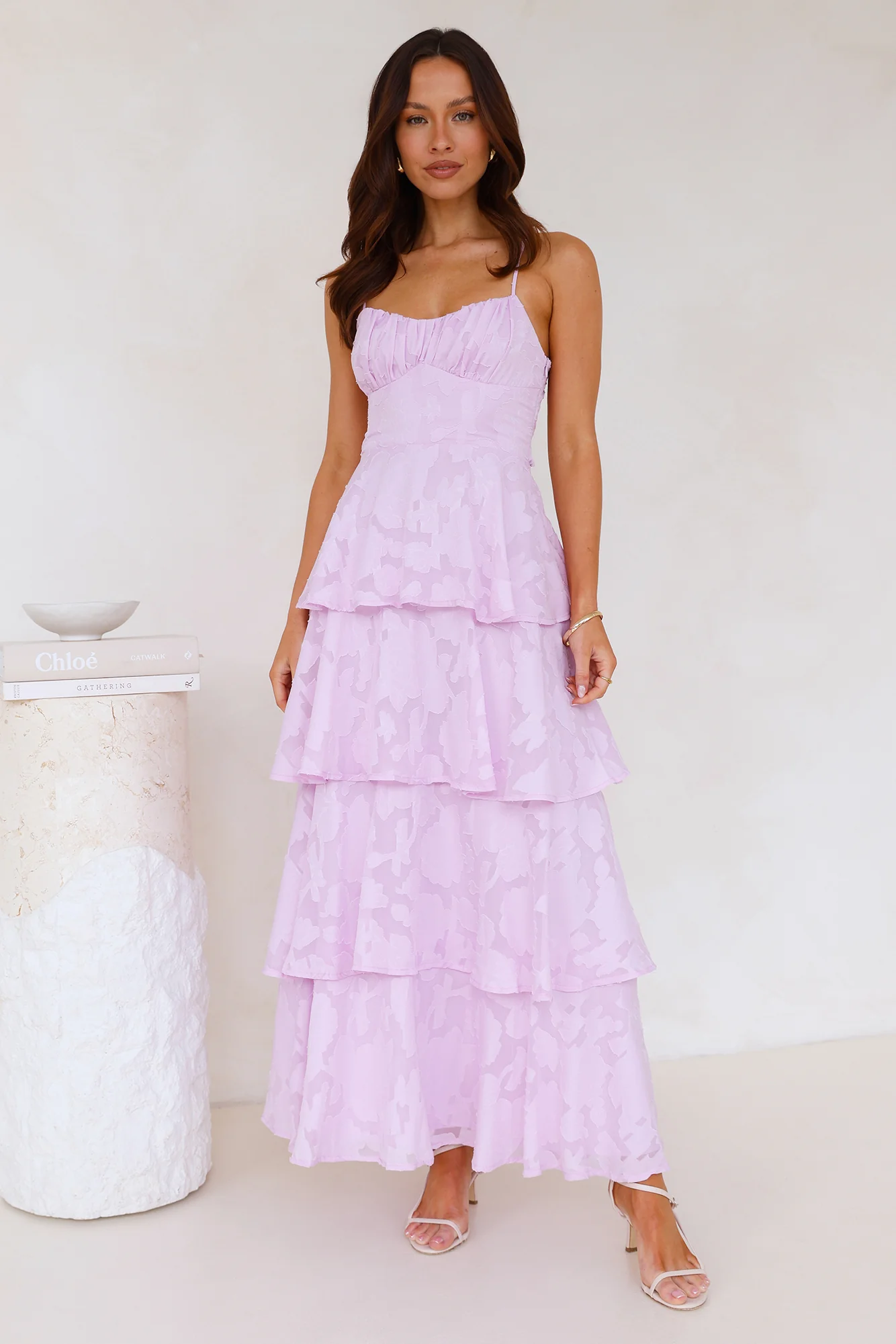 Thriving Now Maxi Dress Lilac
