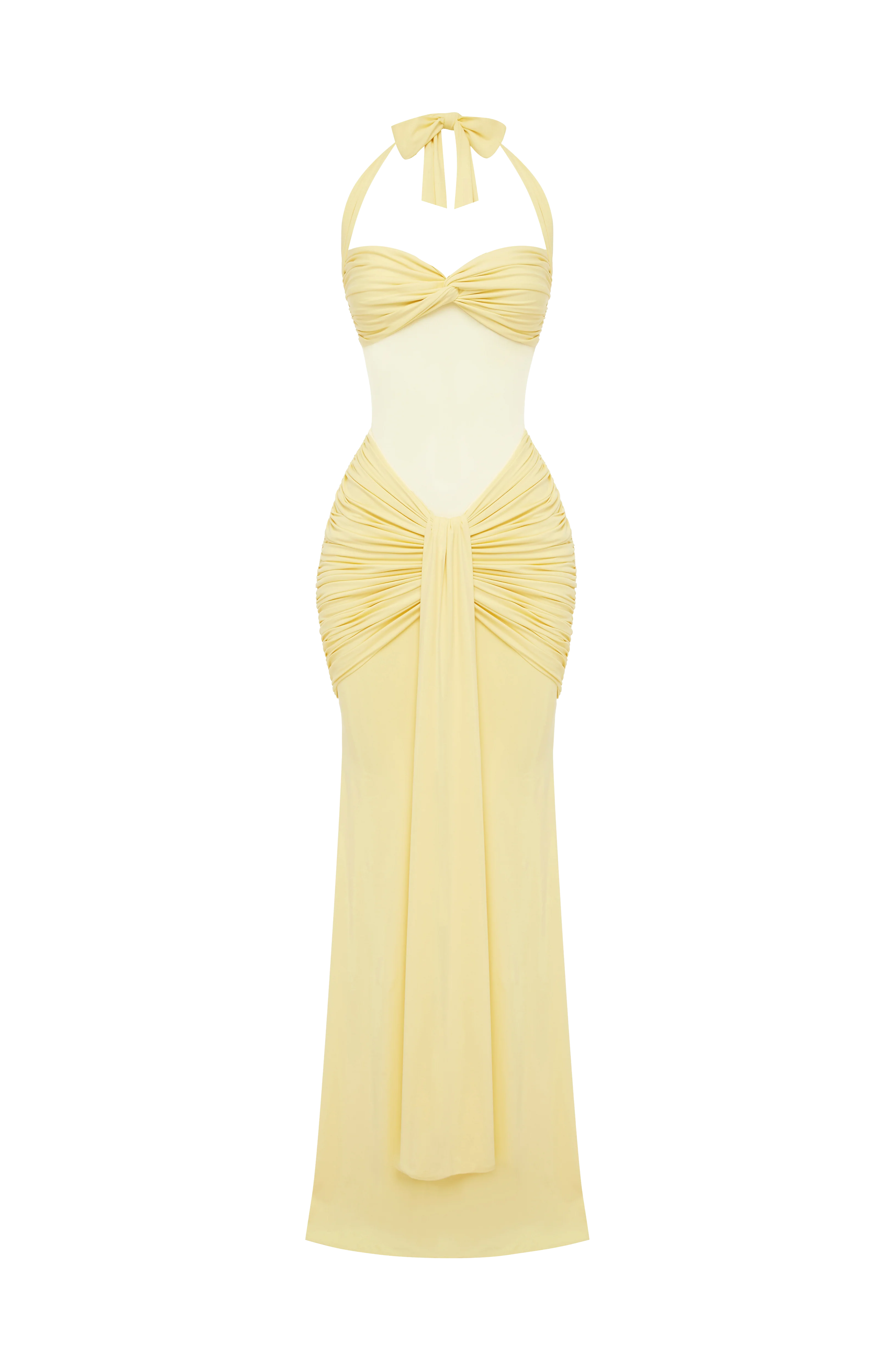 Vixen Maxi Dress - Lemon