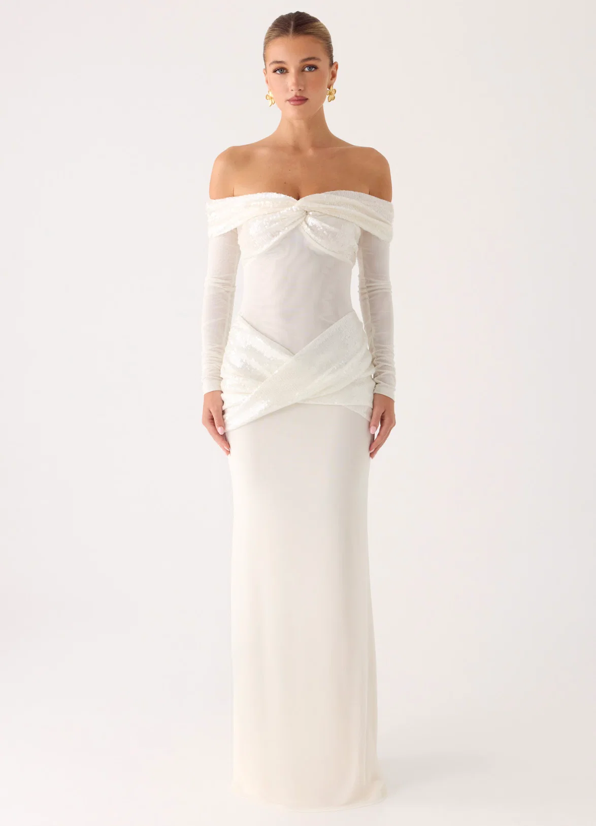 Never Really Over Maxi Dress - White