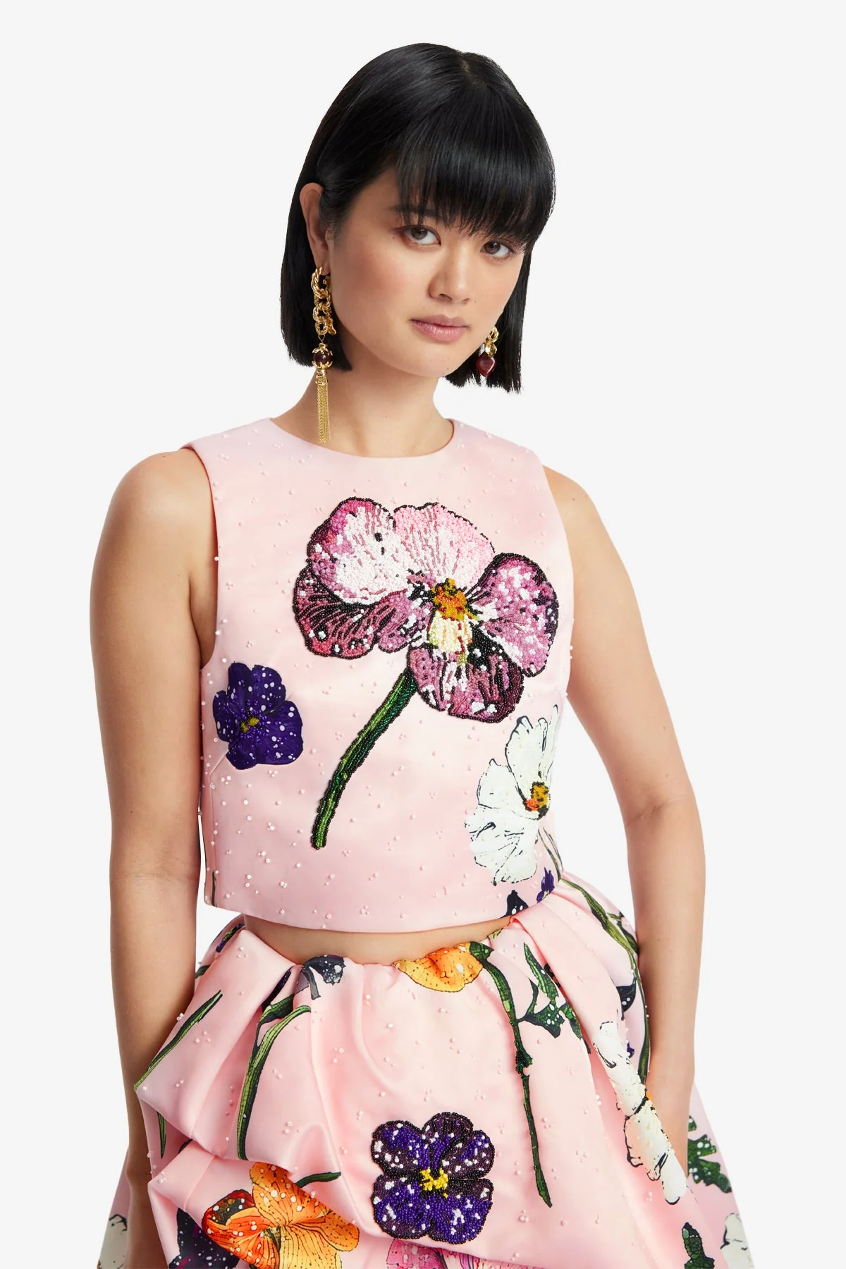 Iris Embellished Top - Wildbloom