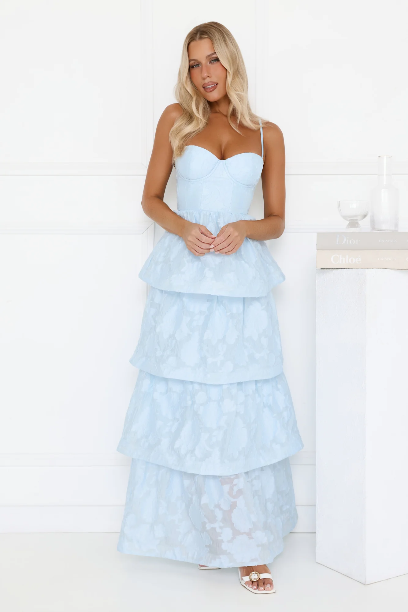 Elevated Desire Maxi Dress Blue