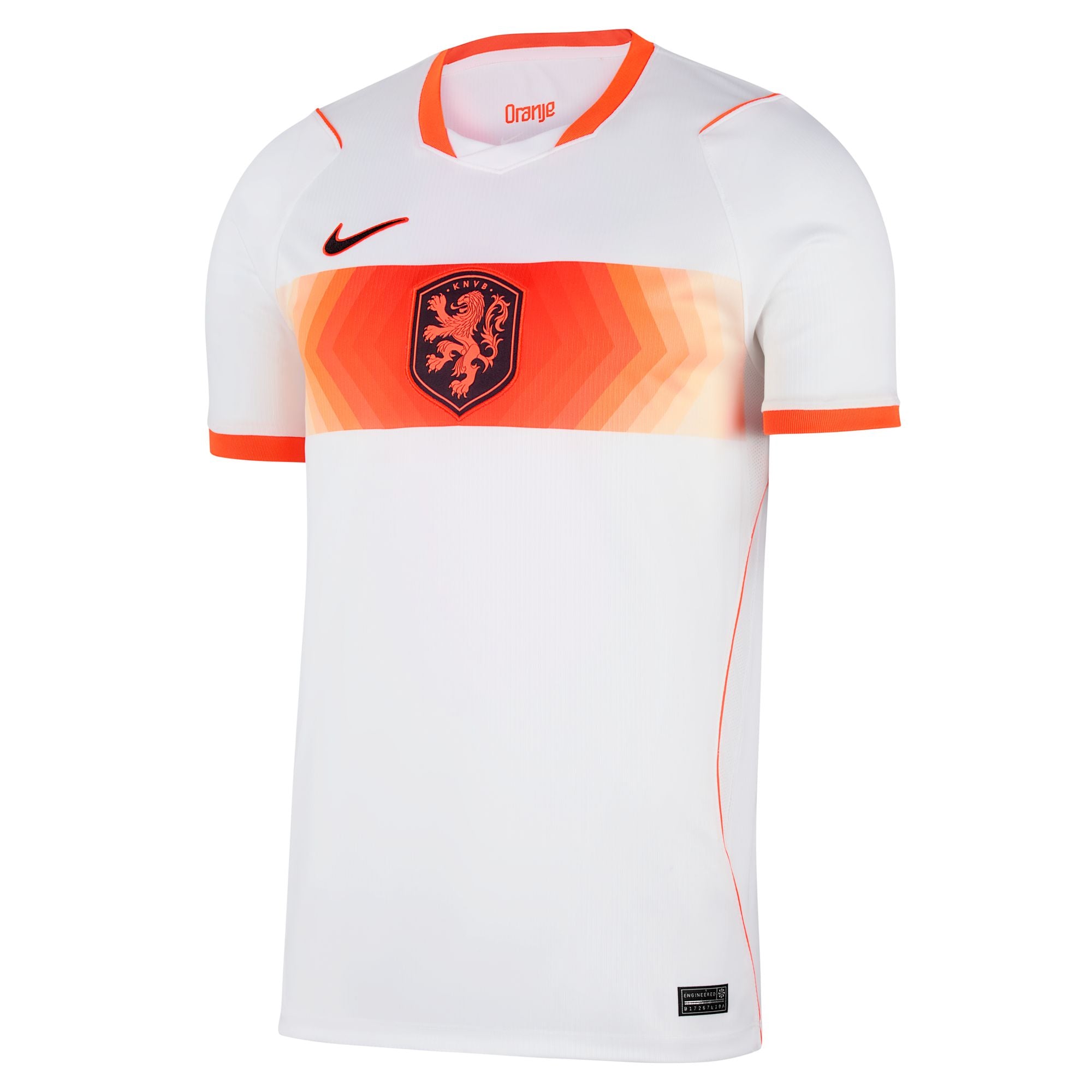 NIKE Netherlands Stadium Away 2026 Men Replica Jersey White IB5391-100
