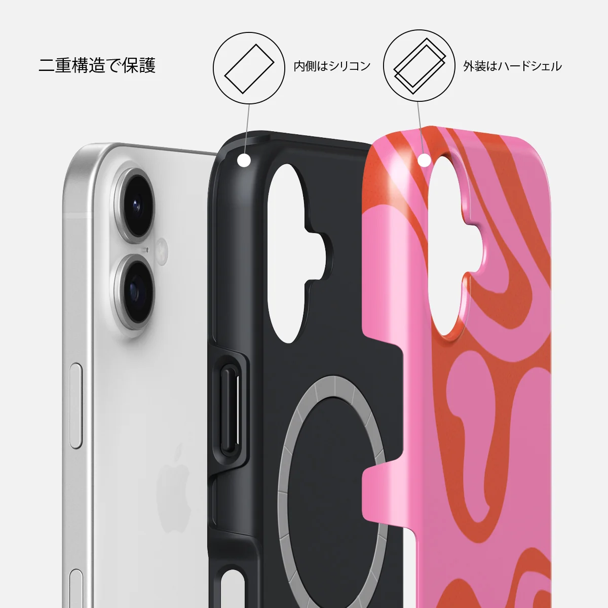 Ride The Wave - iPhone 17 ケース