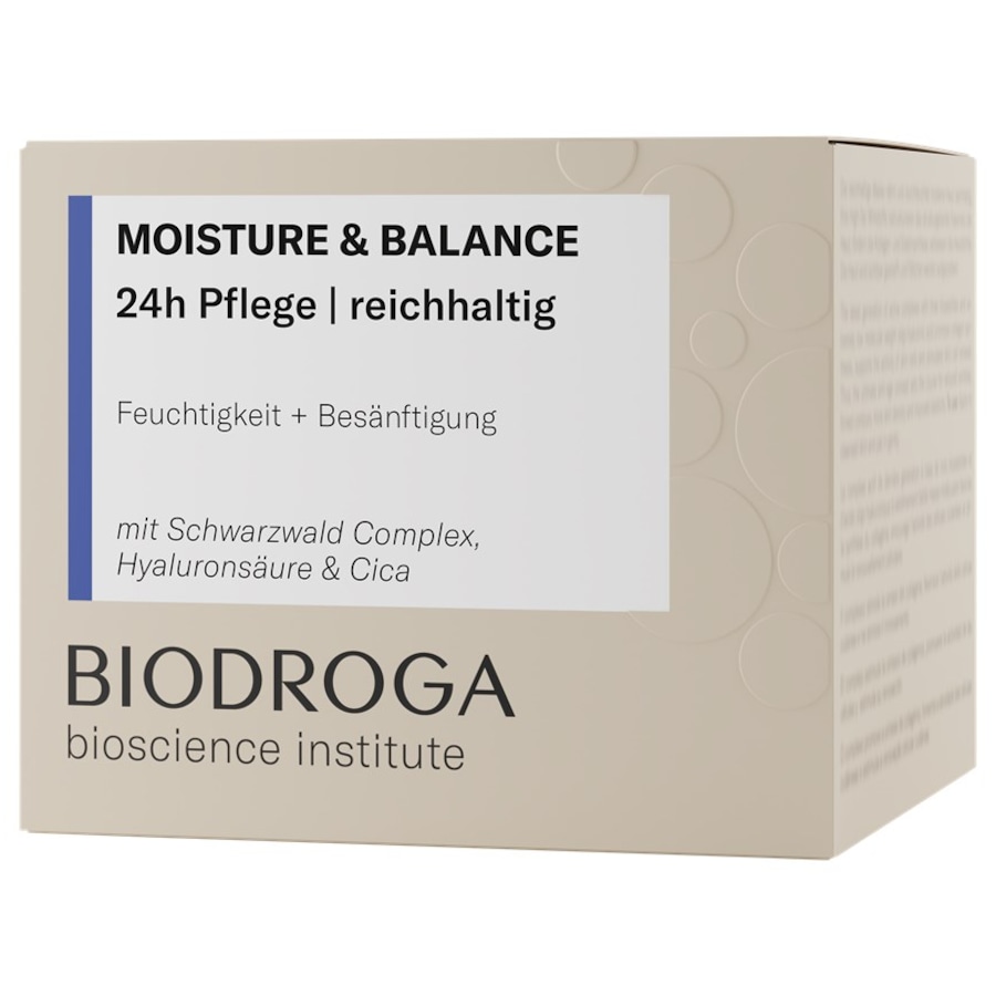 Biodroga Moisture & Balance 24-godzinna opieka Bogaty