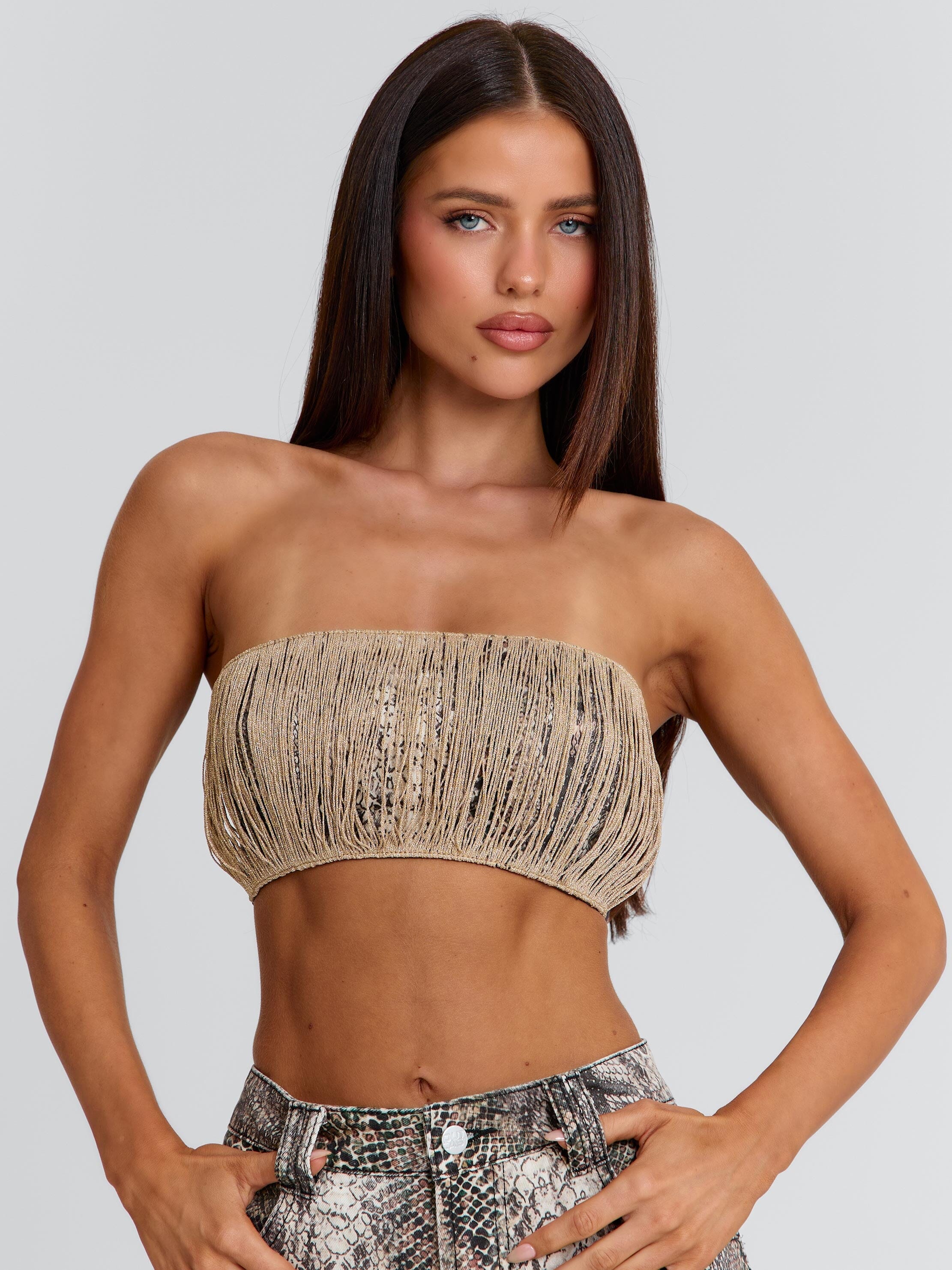 Zeriah-Top-Snake-Print