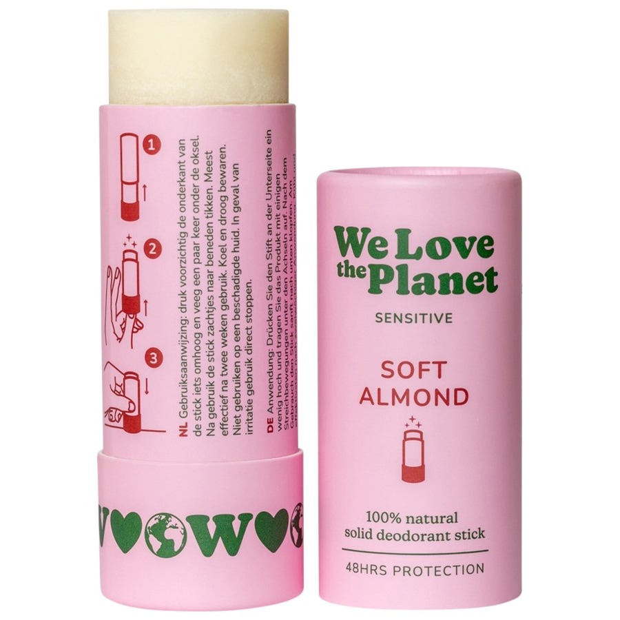 We Love The Planet Dezodoranty Naturalny dezodorant w sztyfcie - Soft Allmond