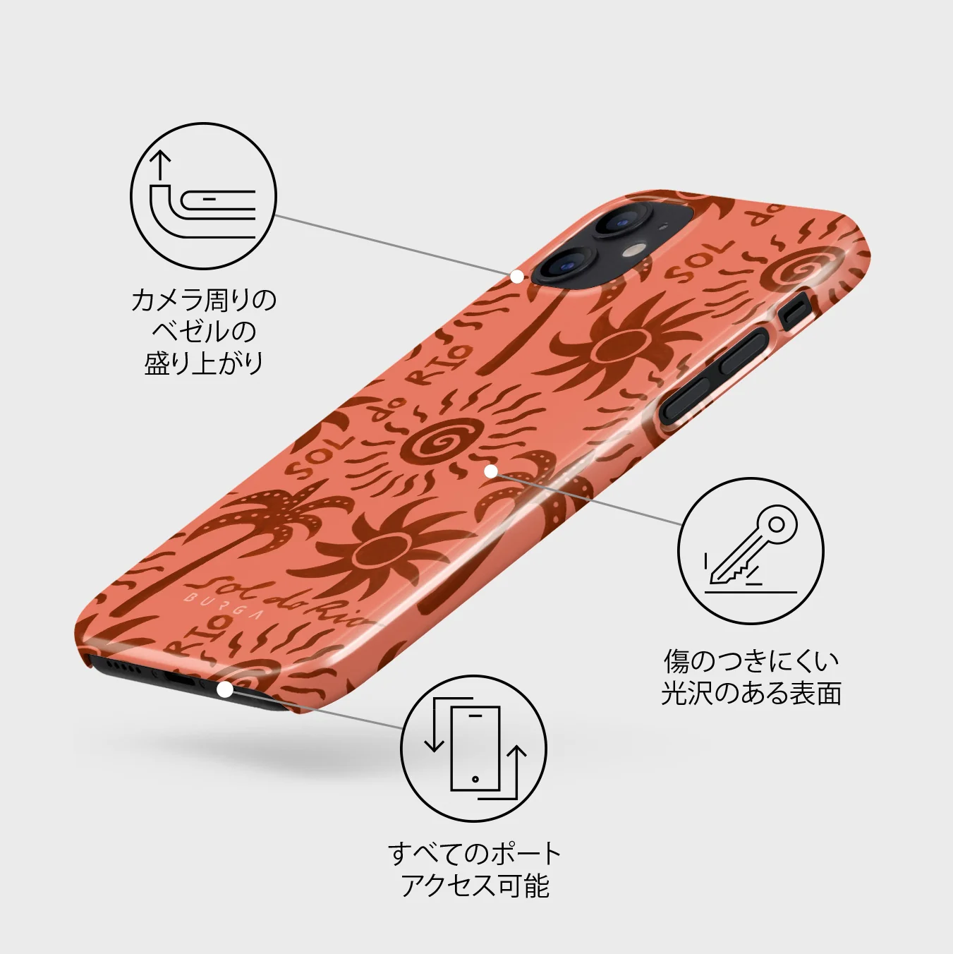 Ipanema - iPhone 12 Mini ケース