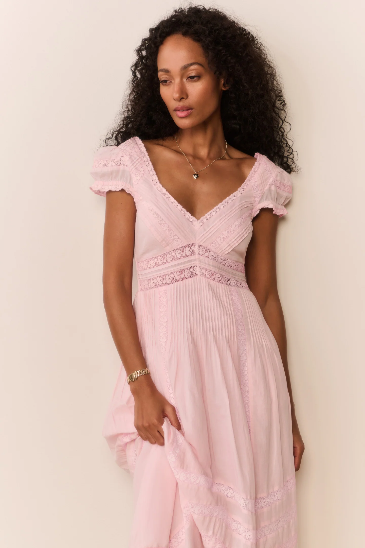 Suvi Heritage Midi Dress