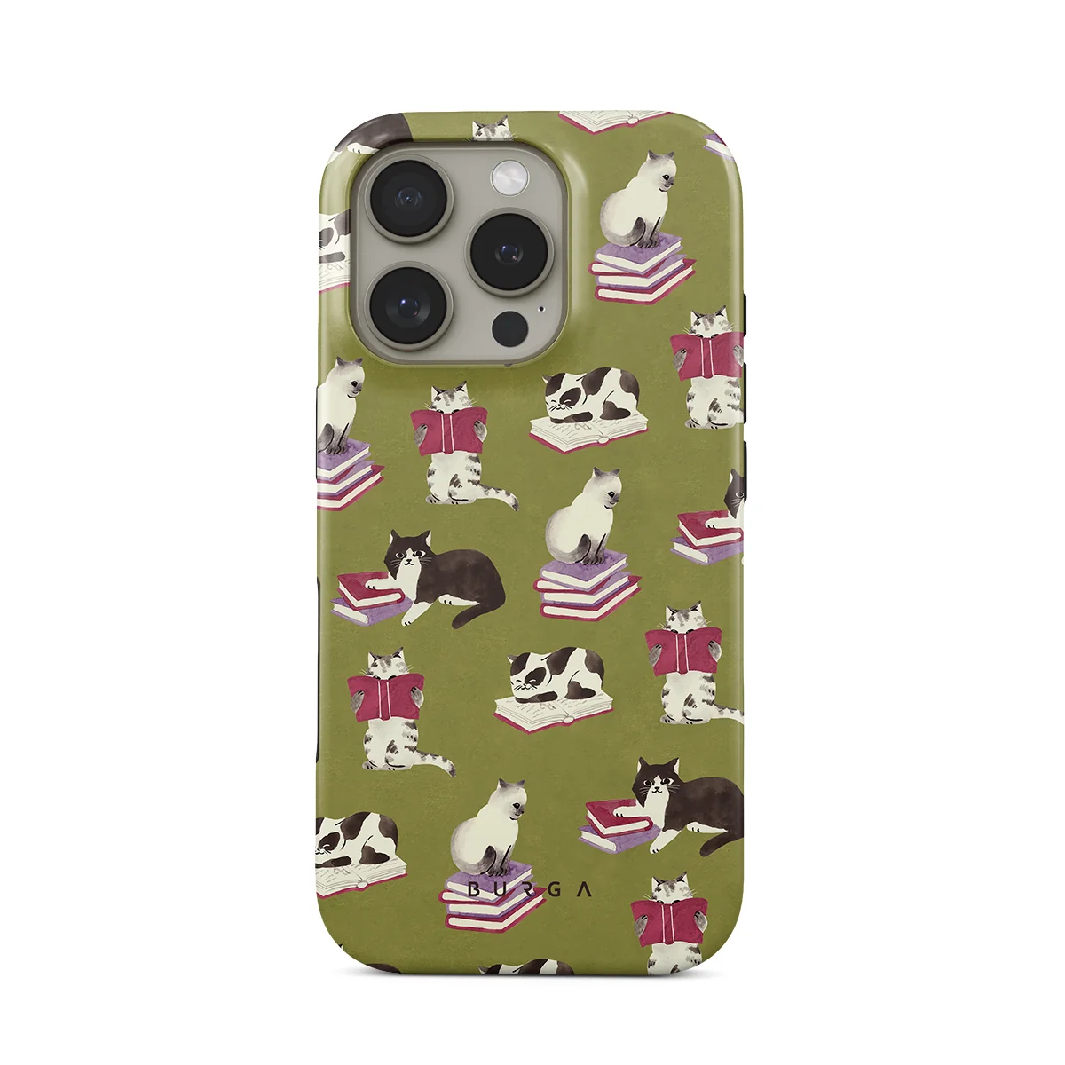 Curious Cat - iPhone 16 Pro ケース