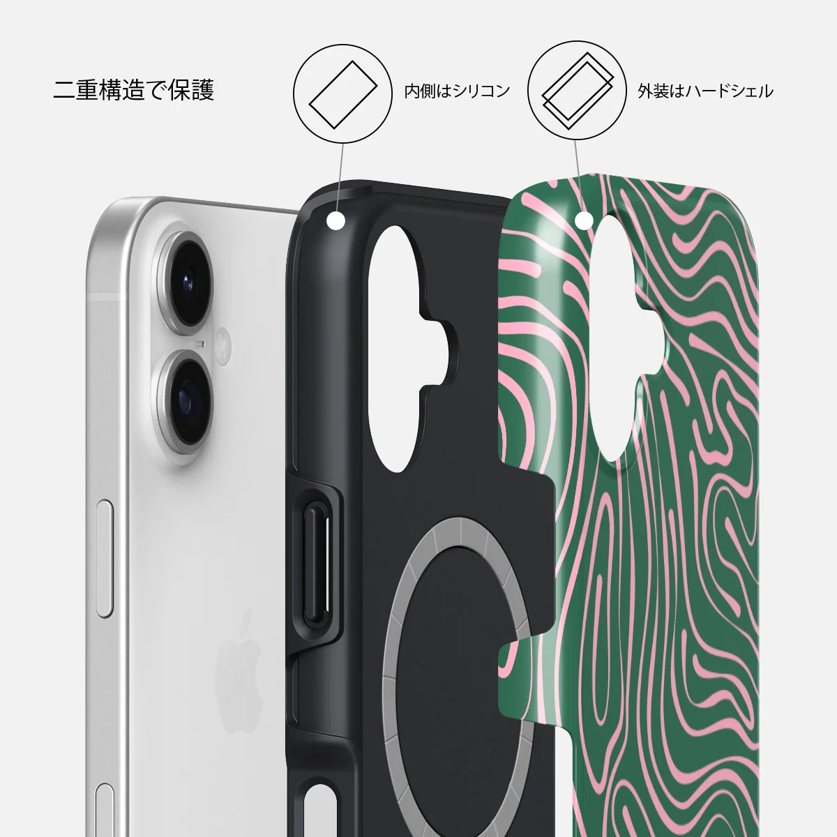 Hawaiian Breeze - iPhone 17 ケース