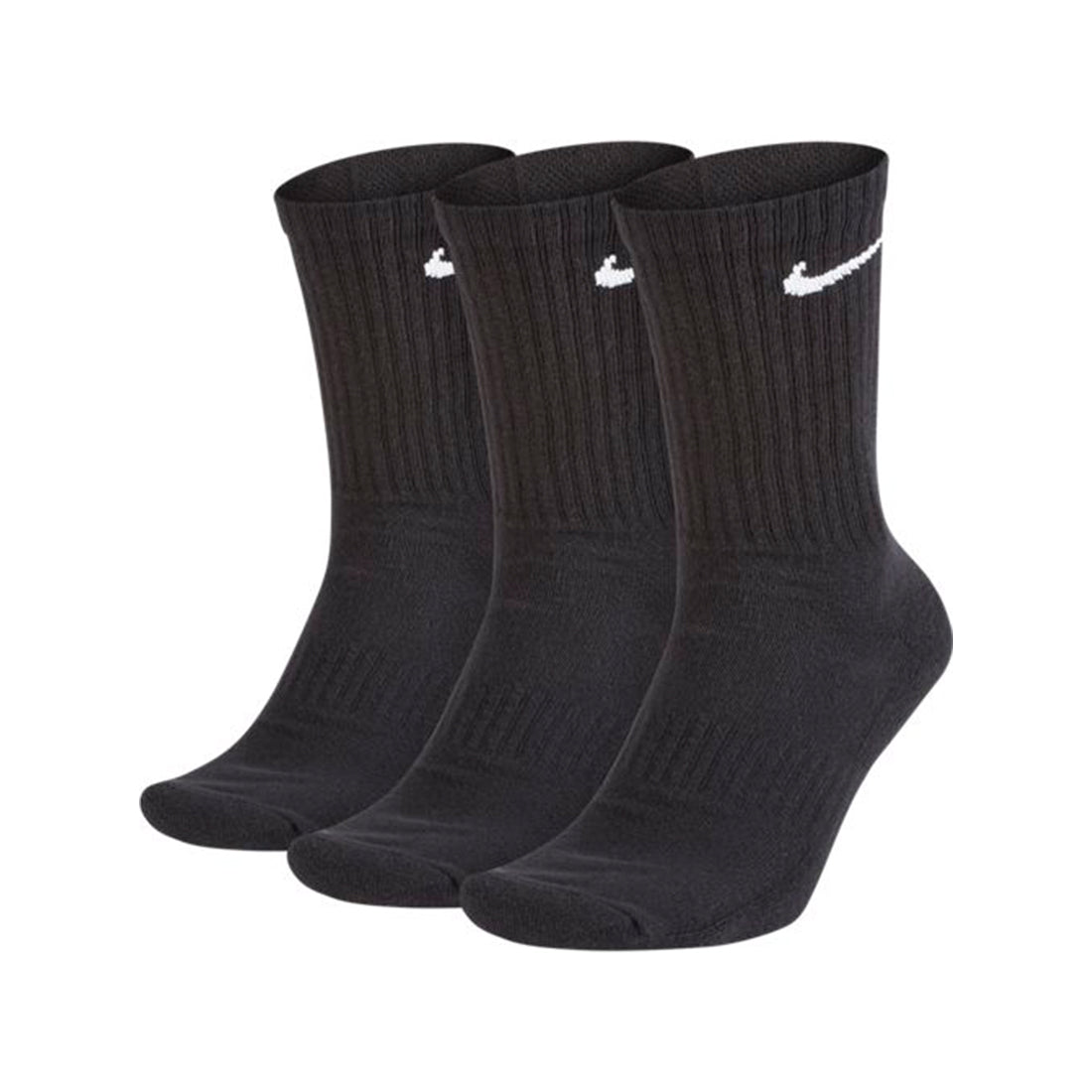 NIKE Men Everyday Cushioned Sock Sport BLACK