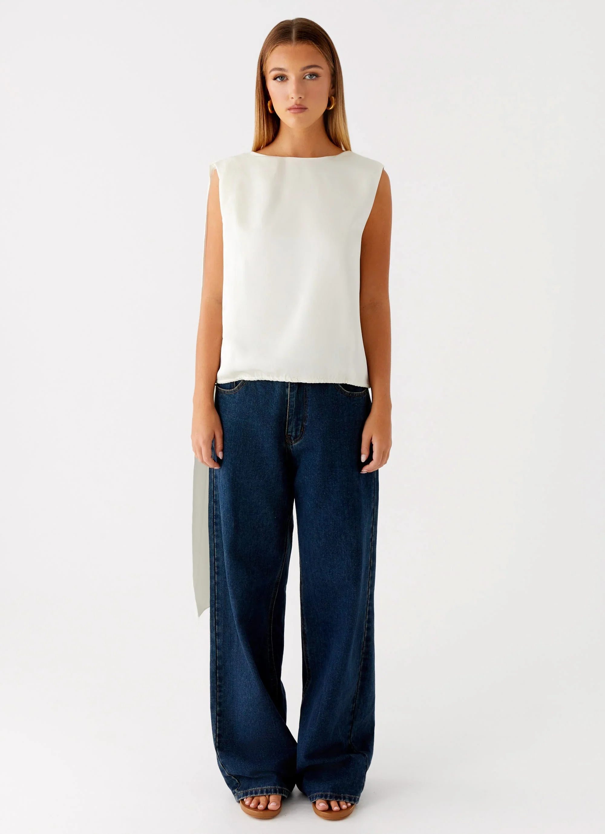 Mojito Cowl Top - Ivory