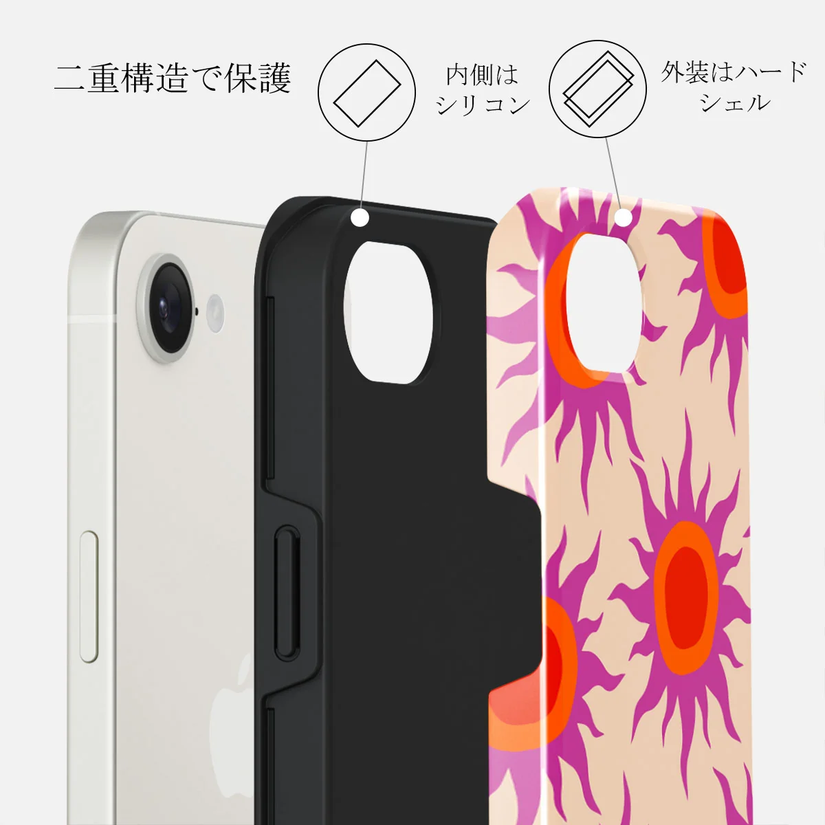 Sunset Glow - iPhone 16e ケース