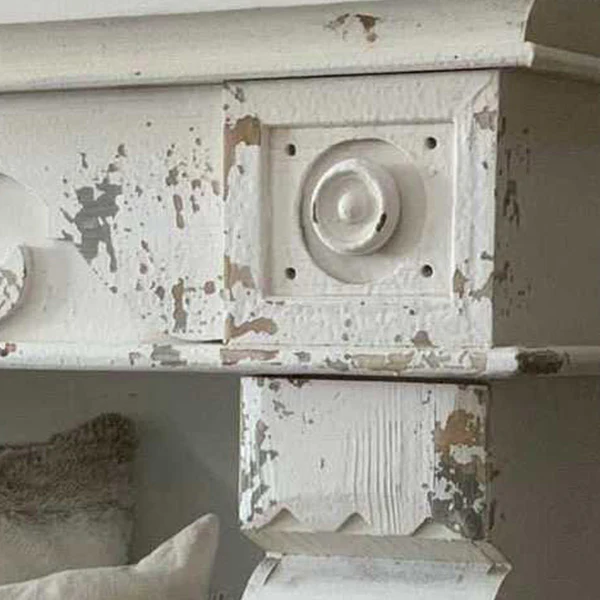 Chippy Wooden Mantel