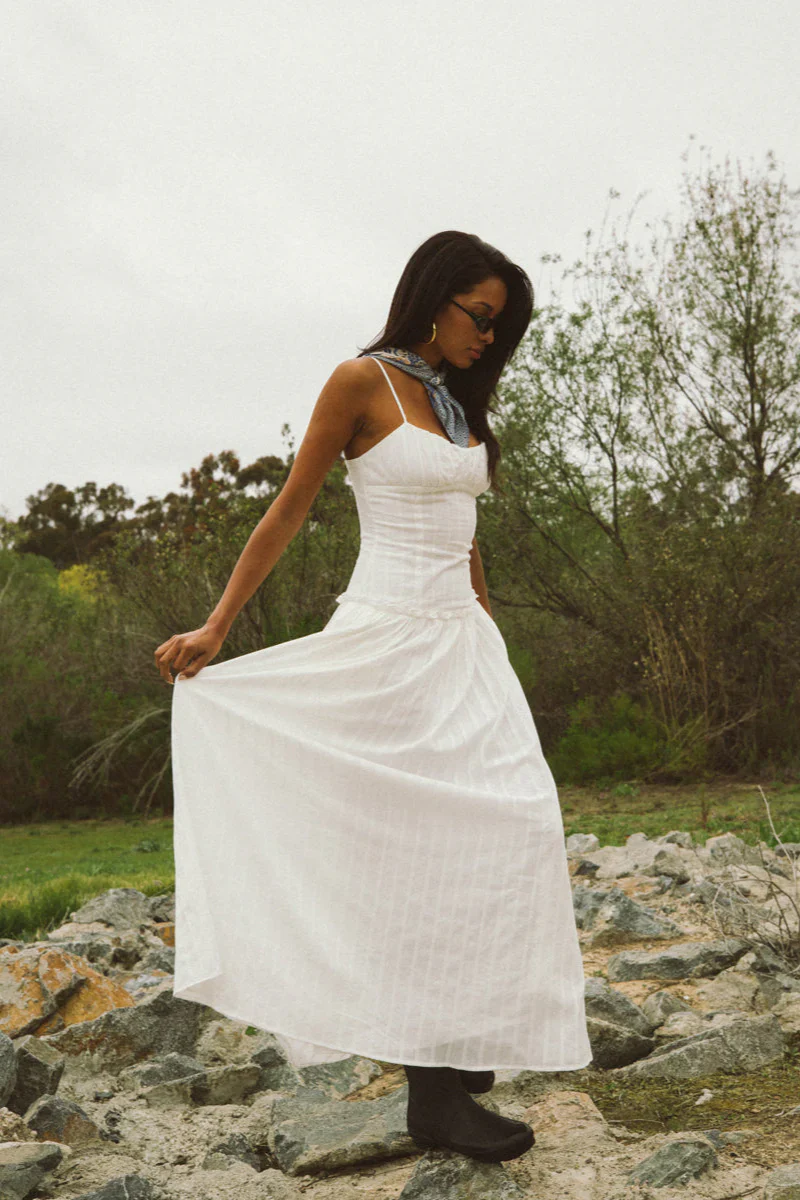 Nataly Ruched Maxi Dress