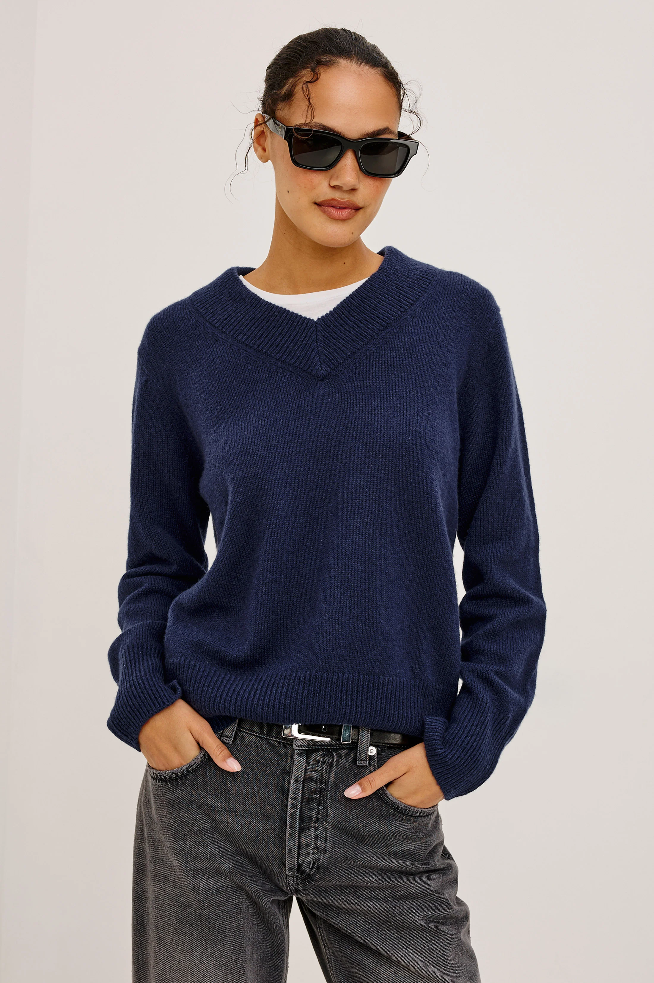 Lidya Sweater - Navy