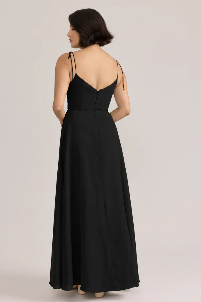 Ellapink Chiffon Dress | Ready To Ship | Black