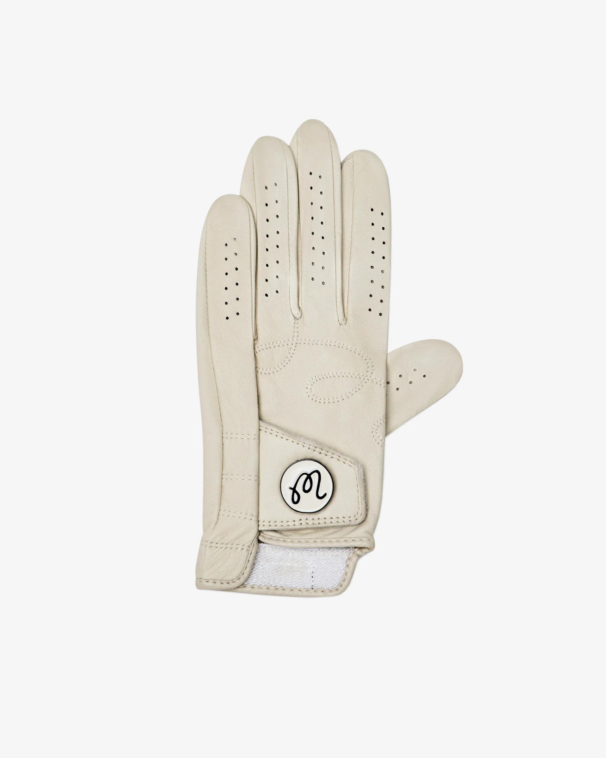 Manuela Glove - Cream / Black