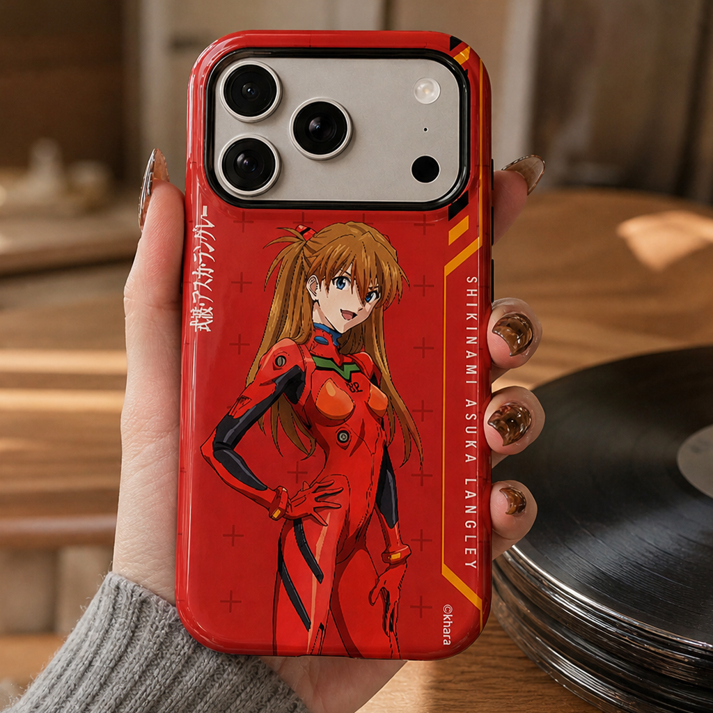 Evangelion Custom Character Phone Case - Asuka Shikinami Langley