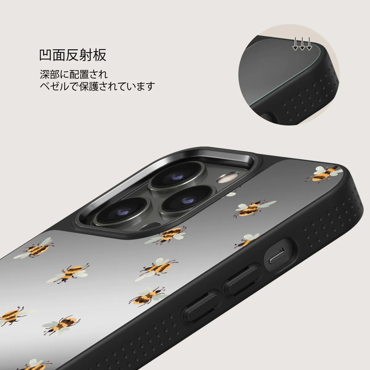 Honeycomb - iPhone 12 Pro ケース