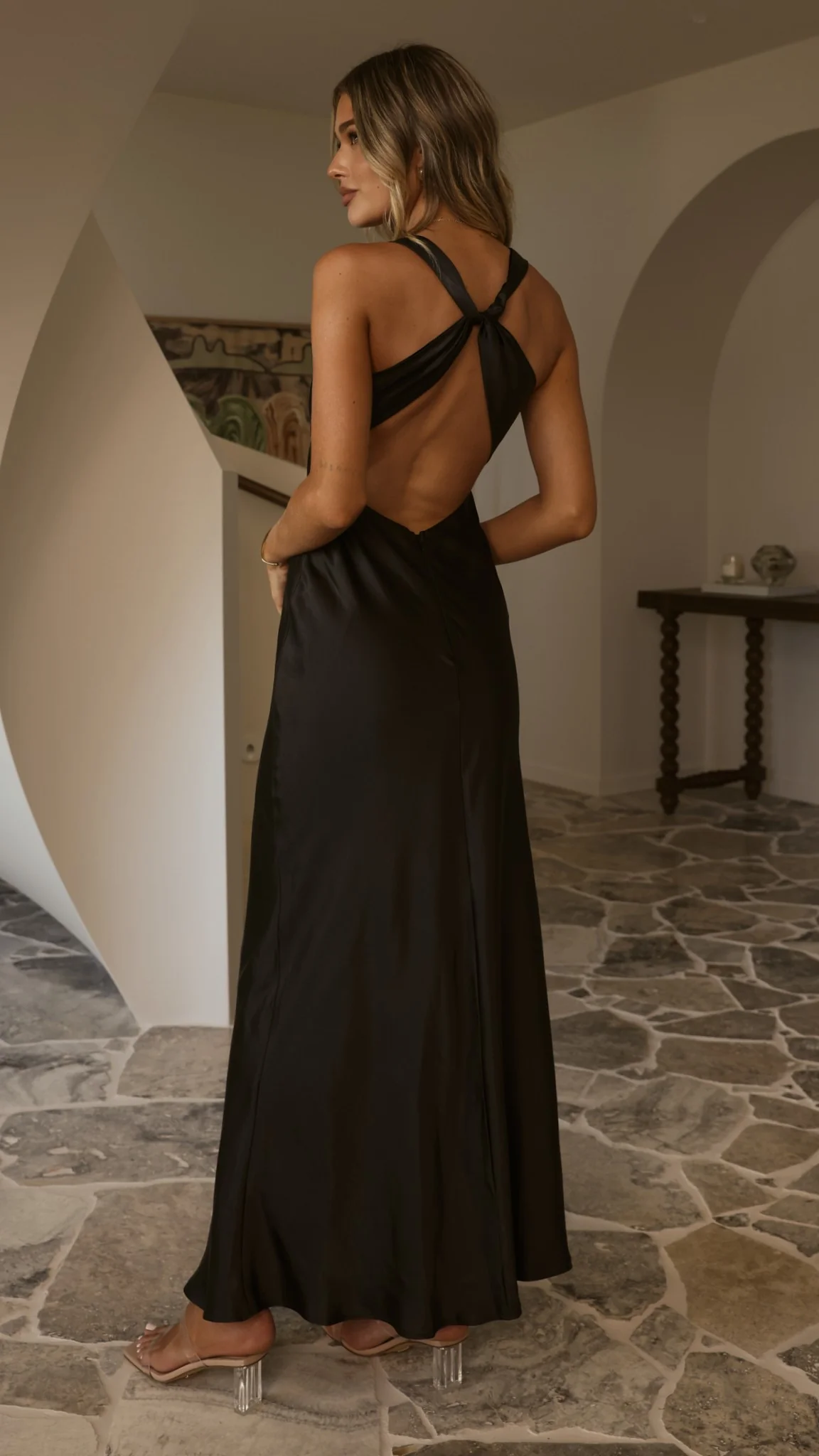 Eva Maxi Dress - Black
