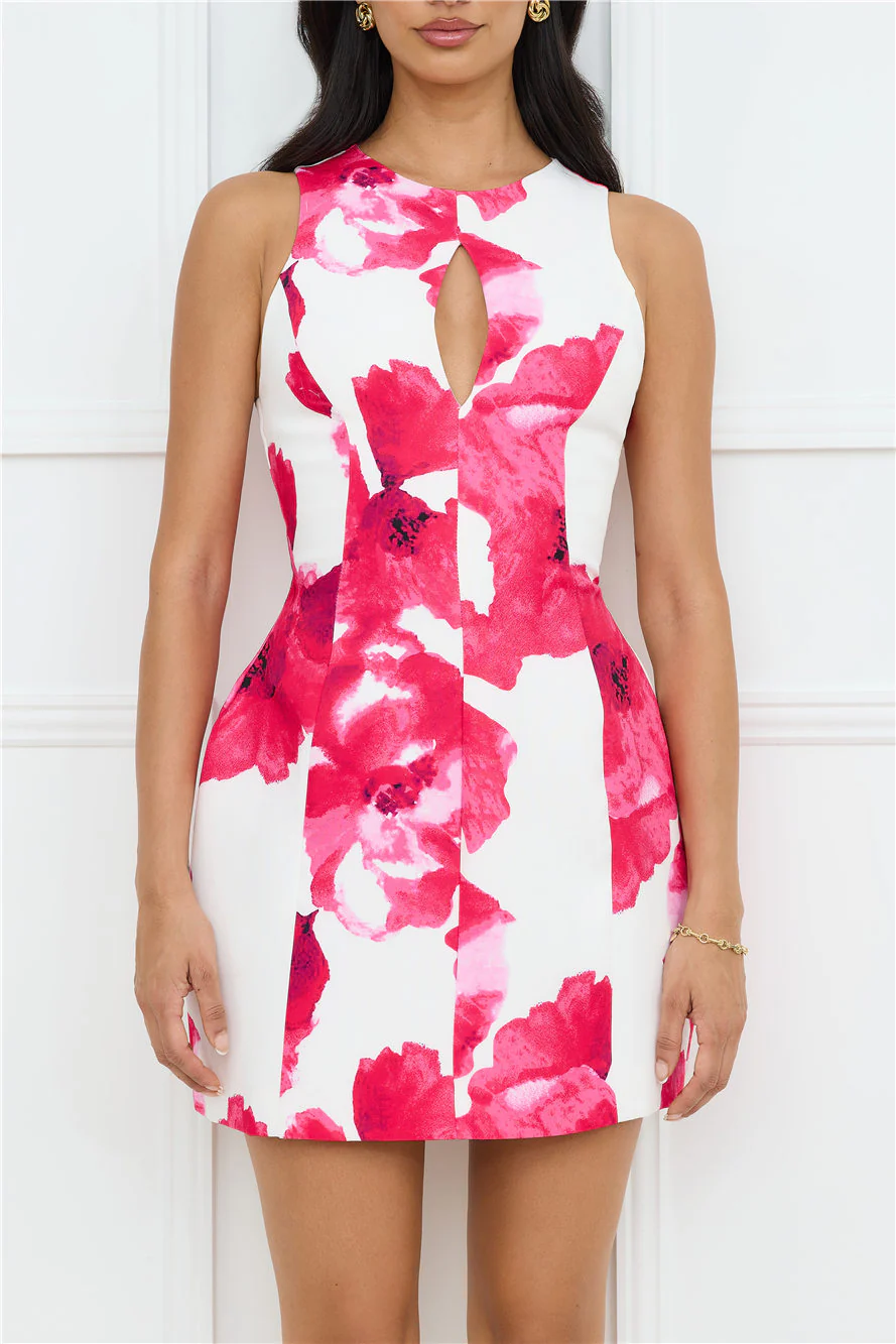 Cherry Sorbet Mini Dress Pink