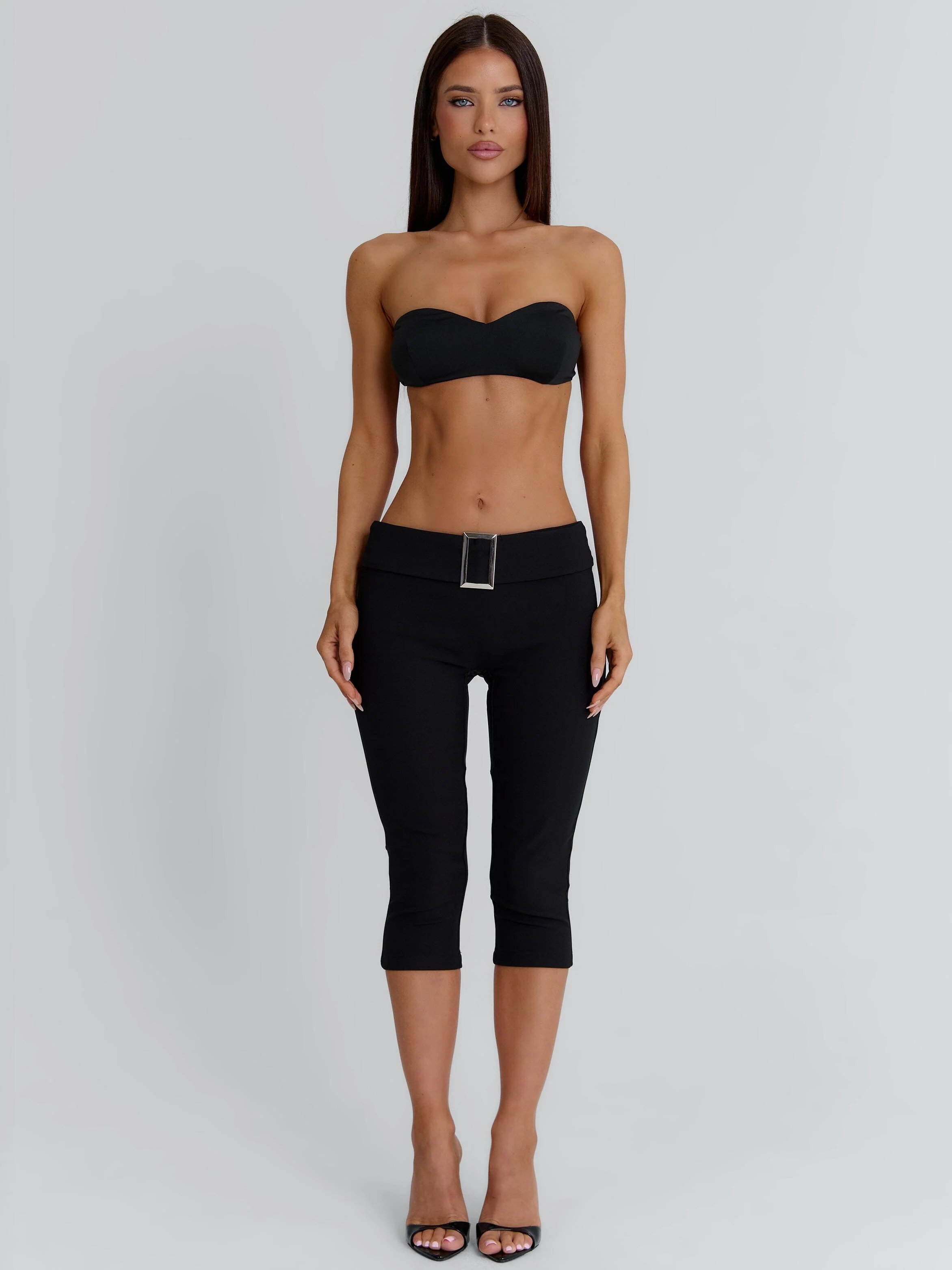 CHEYENE CAPRI PANTS BLACK