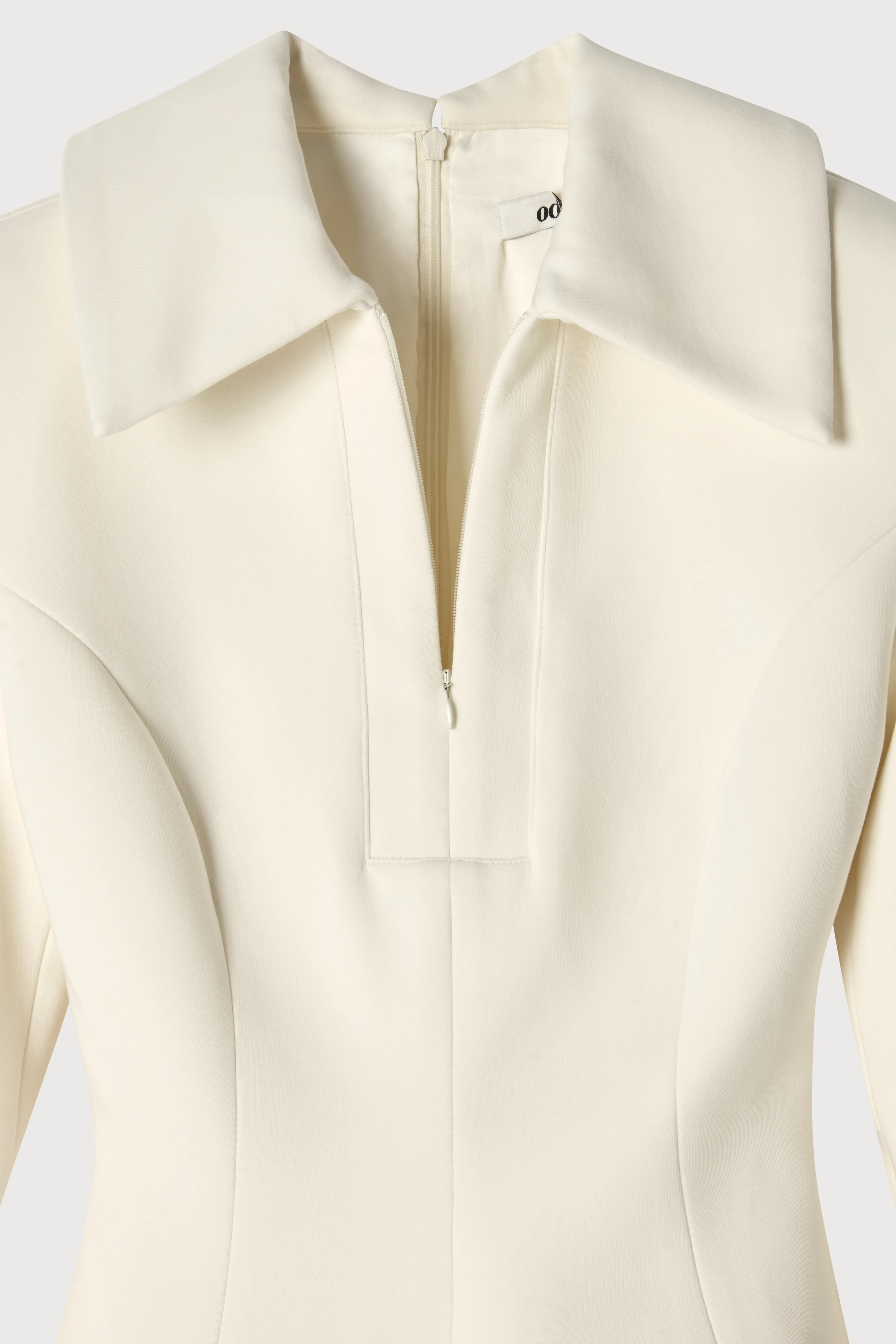 Zip Detail Mini Dress