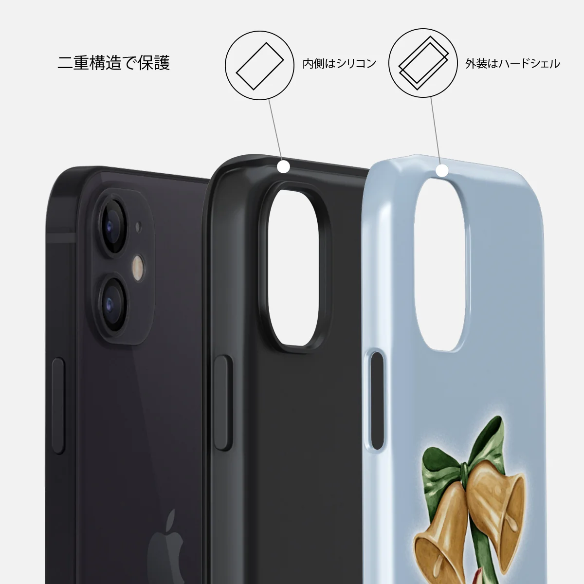 Baby Rudolph - iPhone 12 ケース