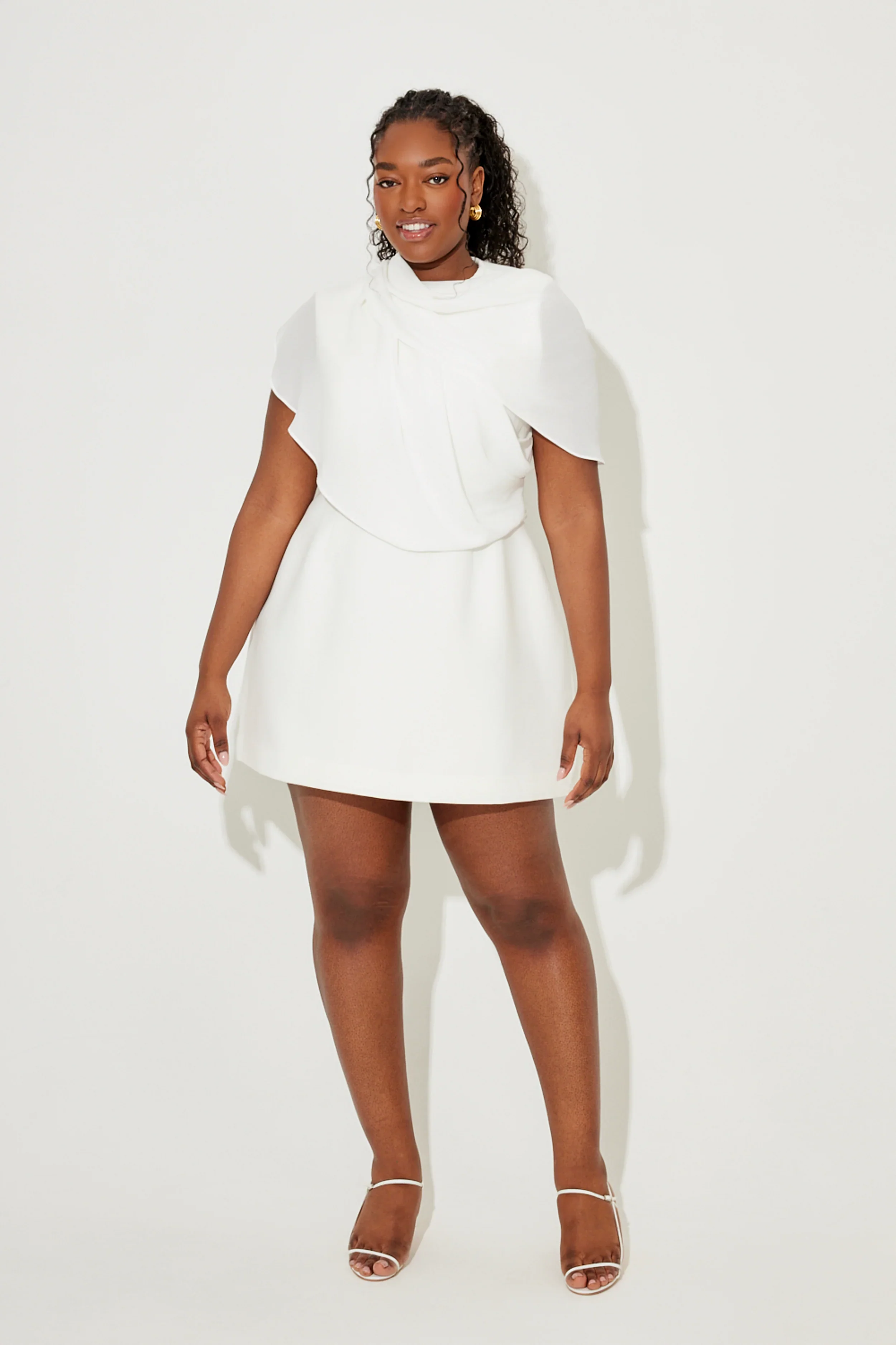 Gathered Mini Dress - luluinthesky
