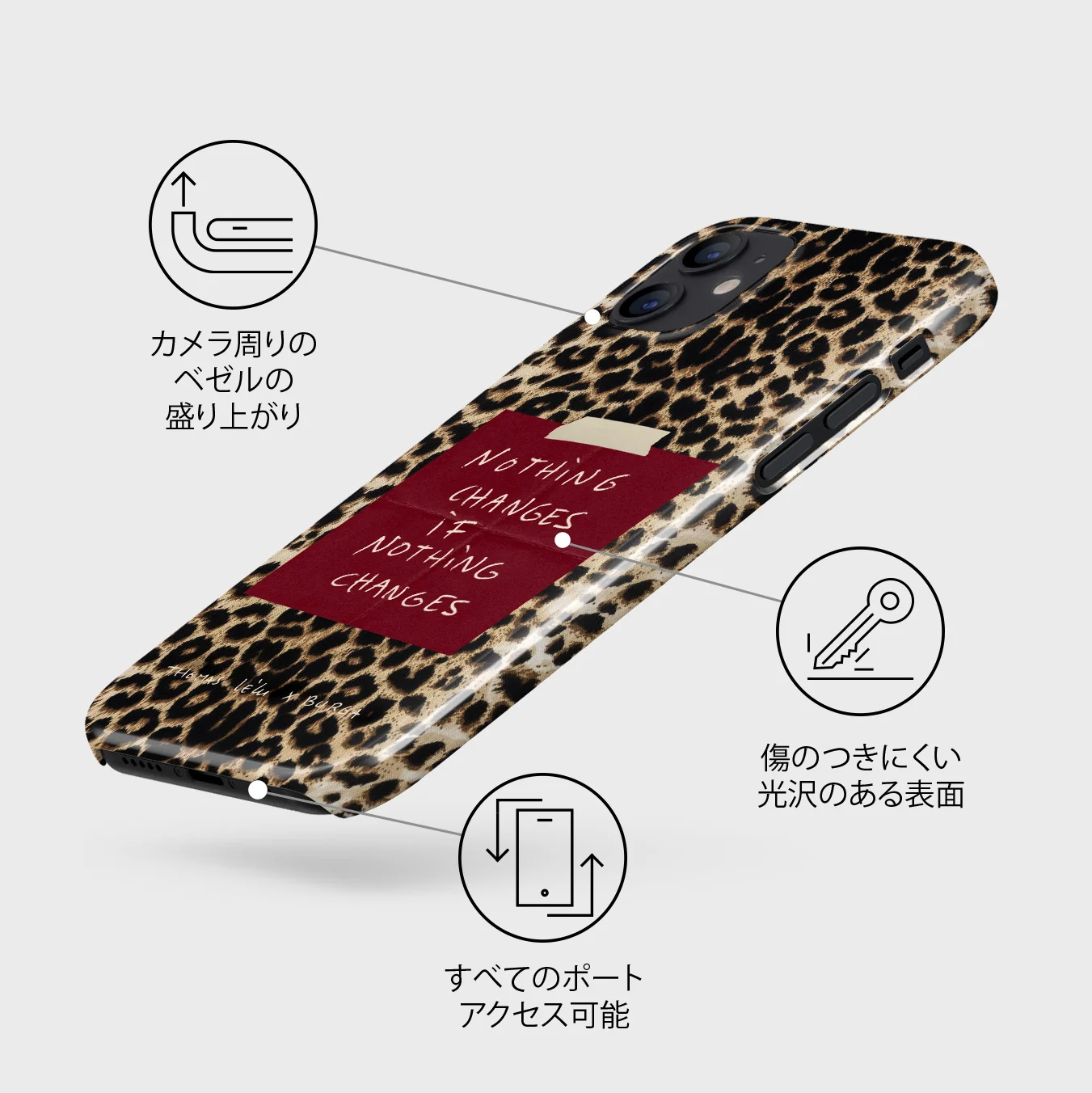 Nothing Changes - iPhone 12 Mini ケース