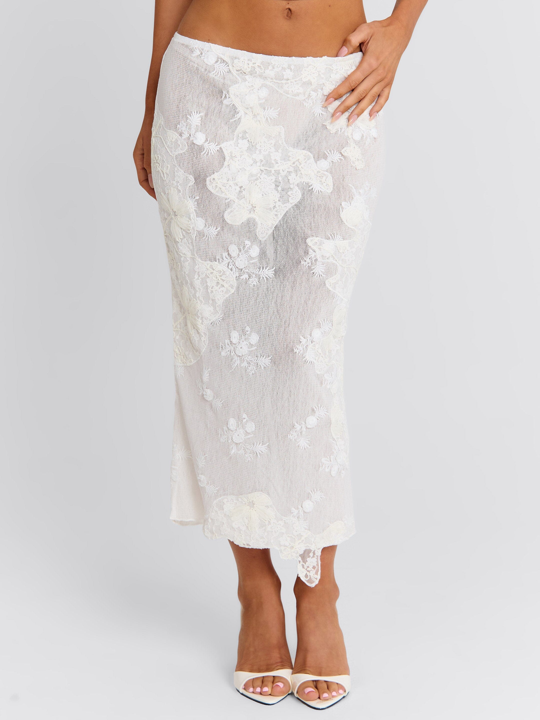 Antonella-Midi-Skirt-White