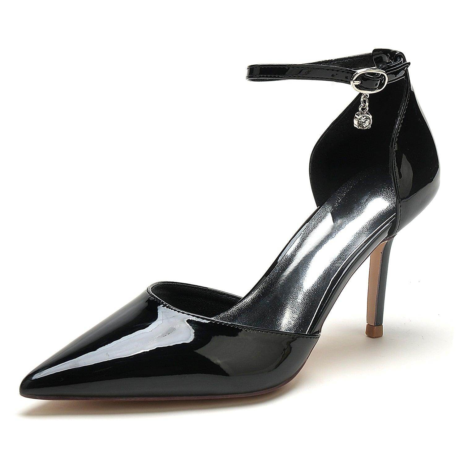 Stiletto Heel 8.5cm Patent Leather Shoes CK0180