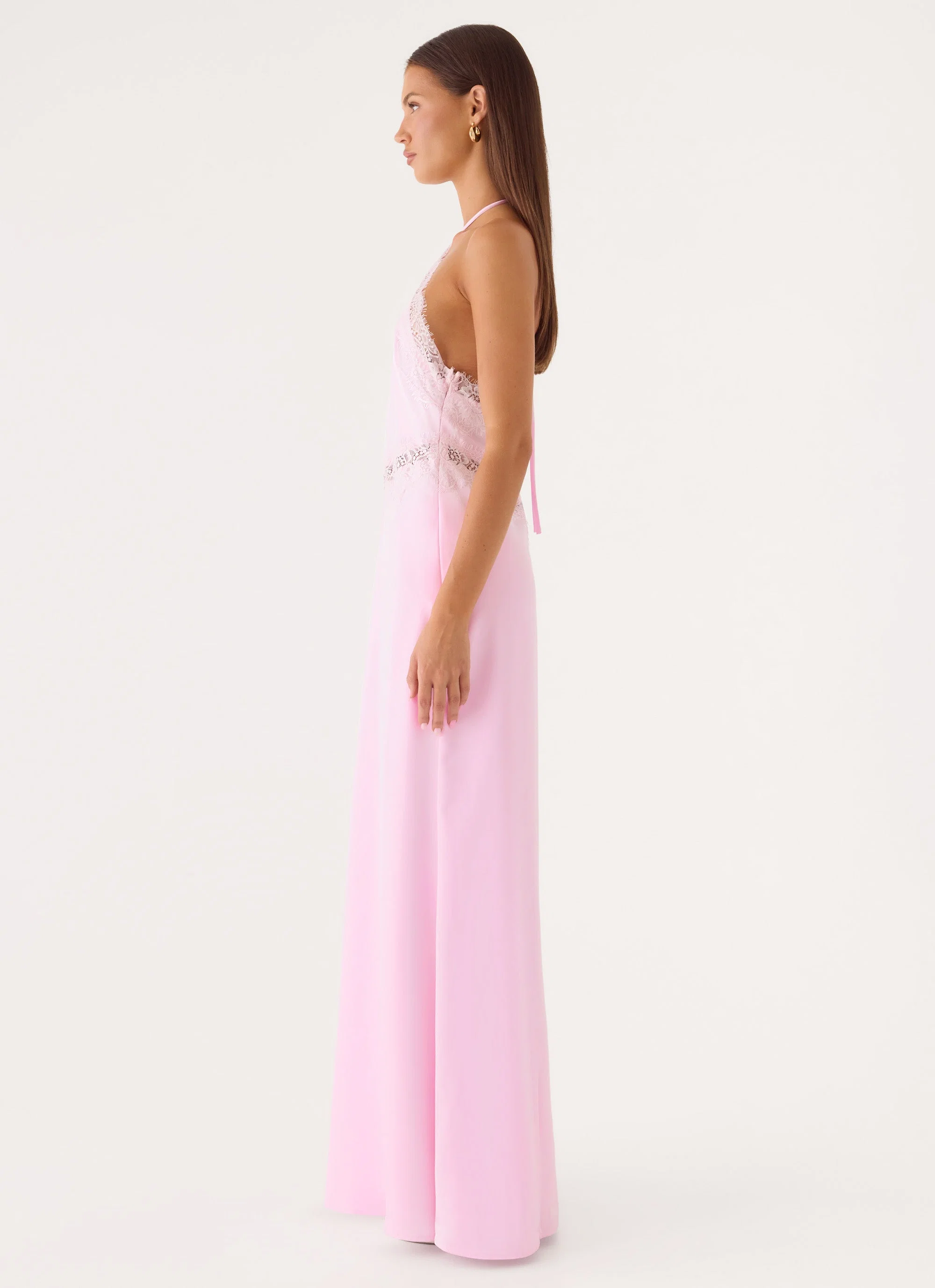 Orvian Maxi Dress - Pink