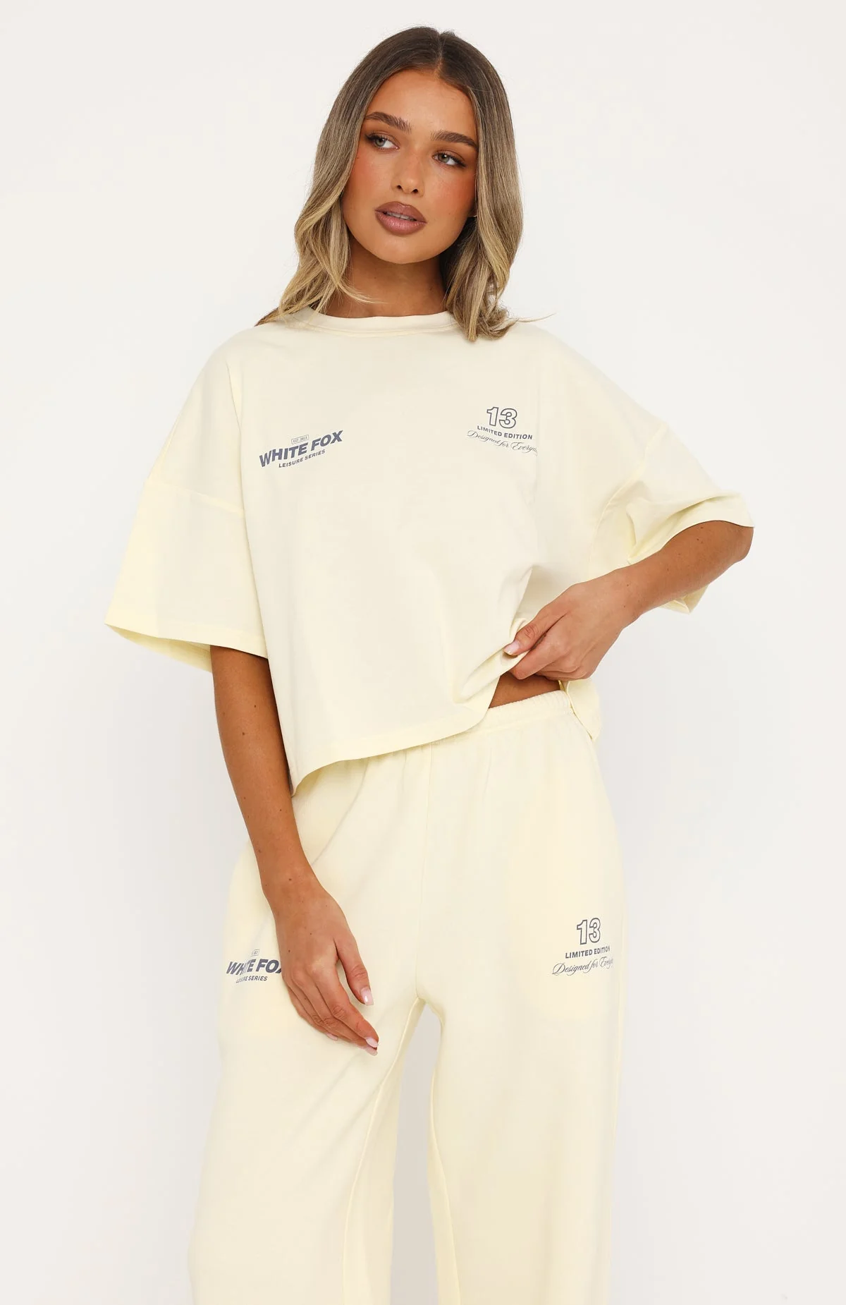 Never Missed Boxy Oversized Tee Butter