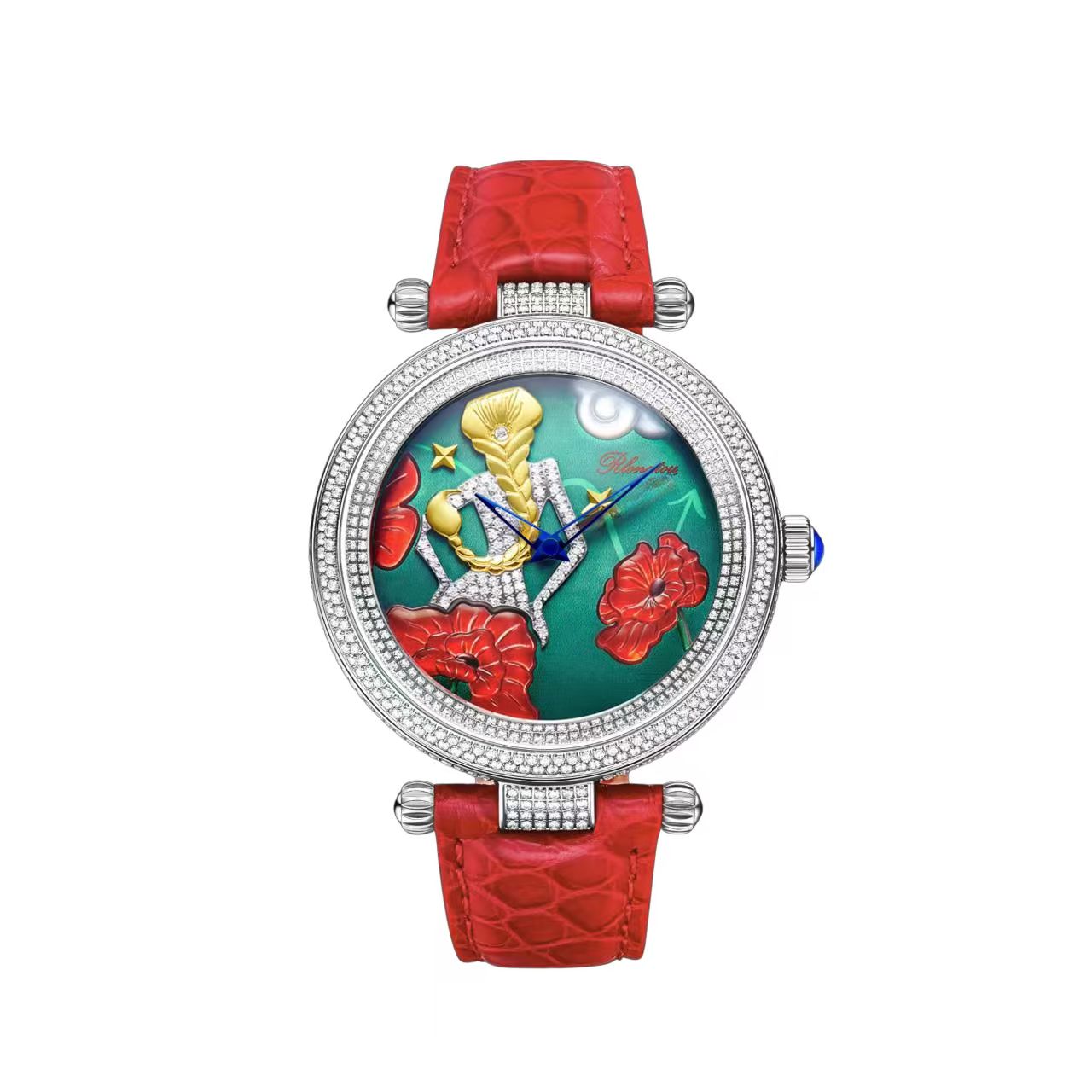 Zodiac Watch – 12 Signs, Crystal, 42mm T912L