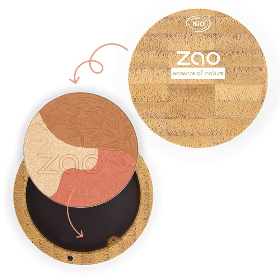 Zao Rouge & Highlighter Mozaika 3w1 Bamboo Sublime