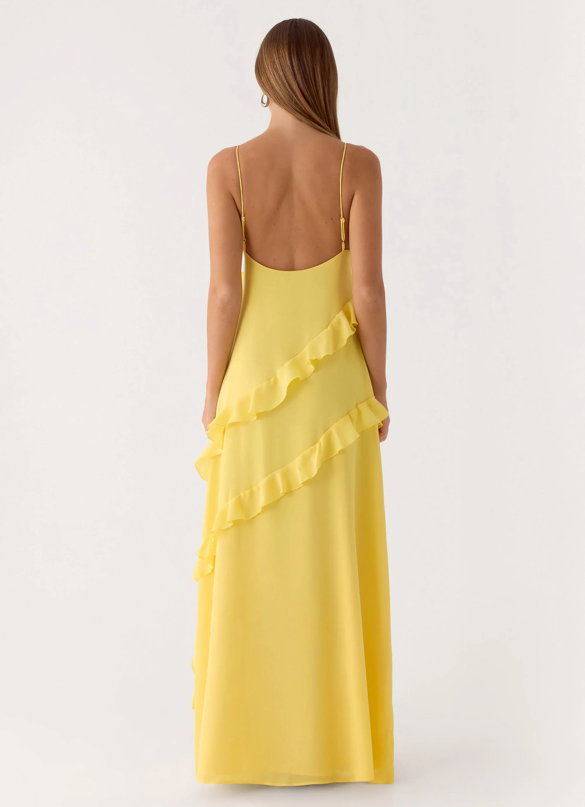 Mishal Maxi Dress - Bright Lemon