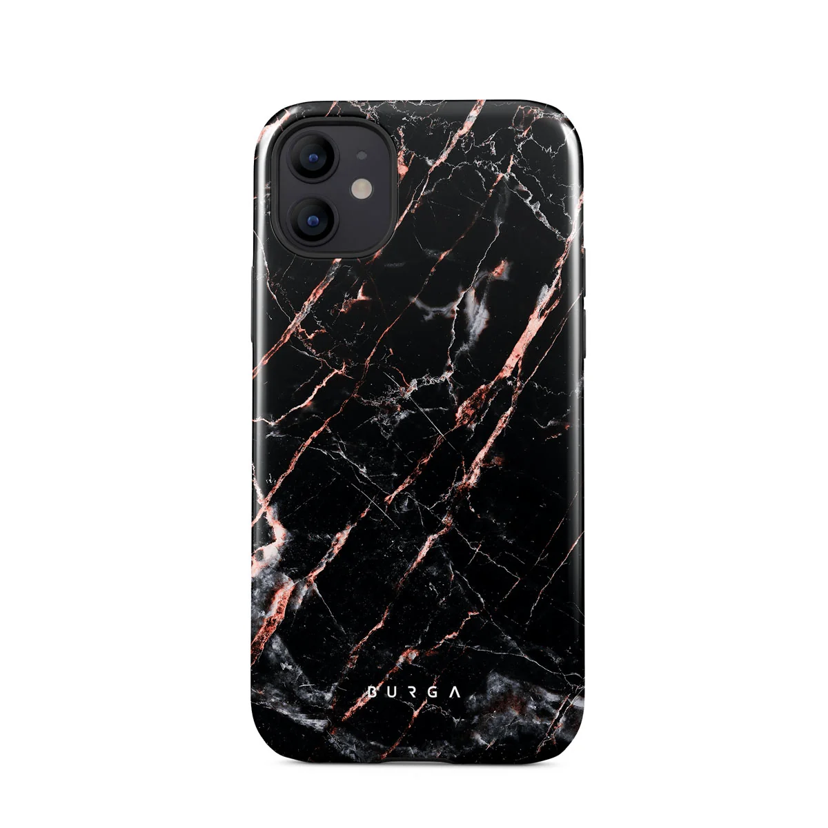 Rose Gold Marble - iPhone 12 ケース