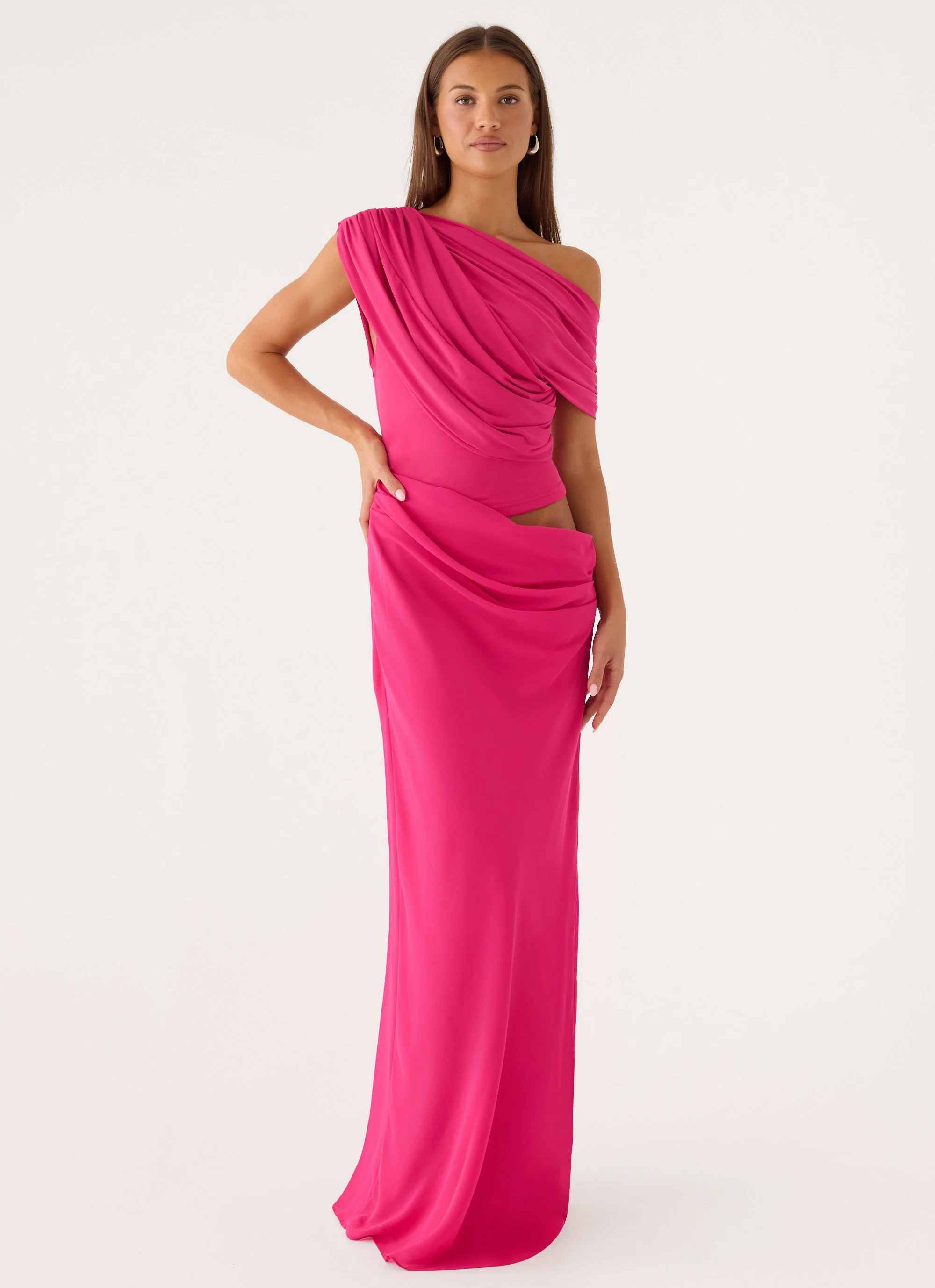 Kona Maxi Dress - Berry Kiss