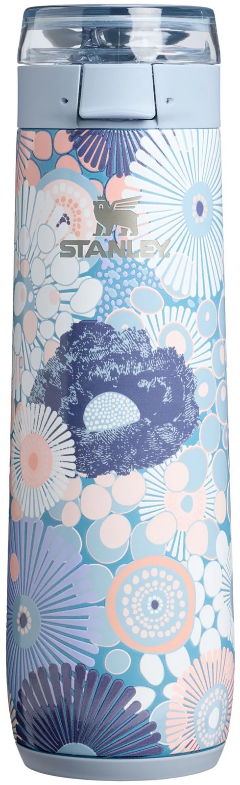 Stanley 20 oz. Flowstate Spring Bottle - Blue Dream Wildflower