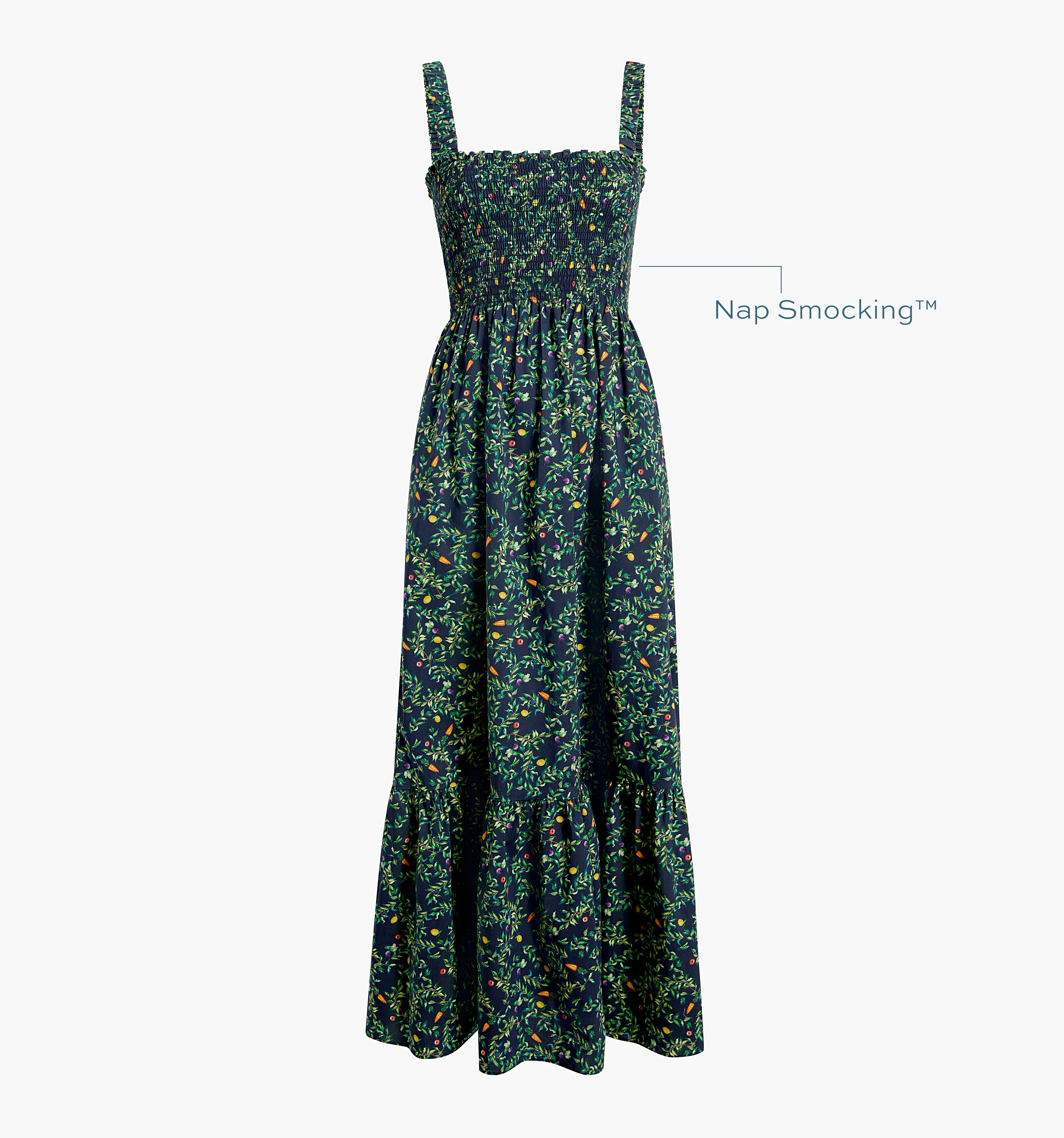 The Anjuli Nap Dress - Midnight Garden