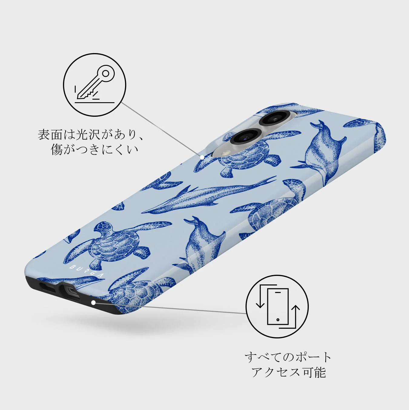 Aquatic Dance - Samsung Galaxy S25 Edge ケース