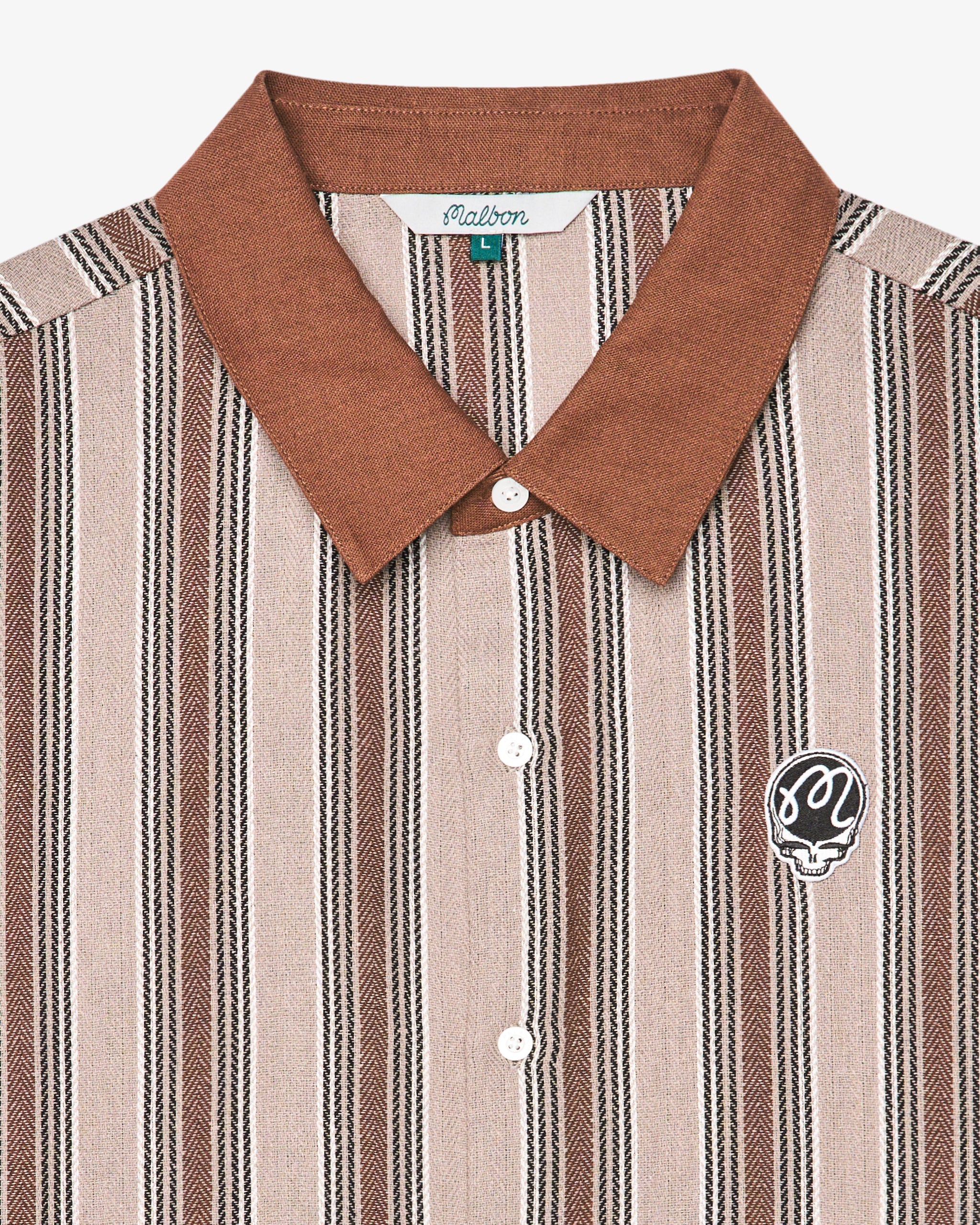 Grateful Dead Stealie Blanket Polo