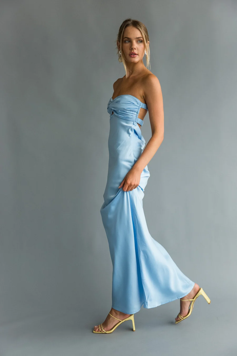 Kira Open Back Maxi Dress