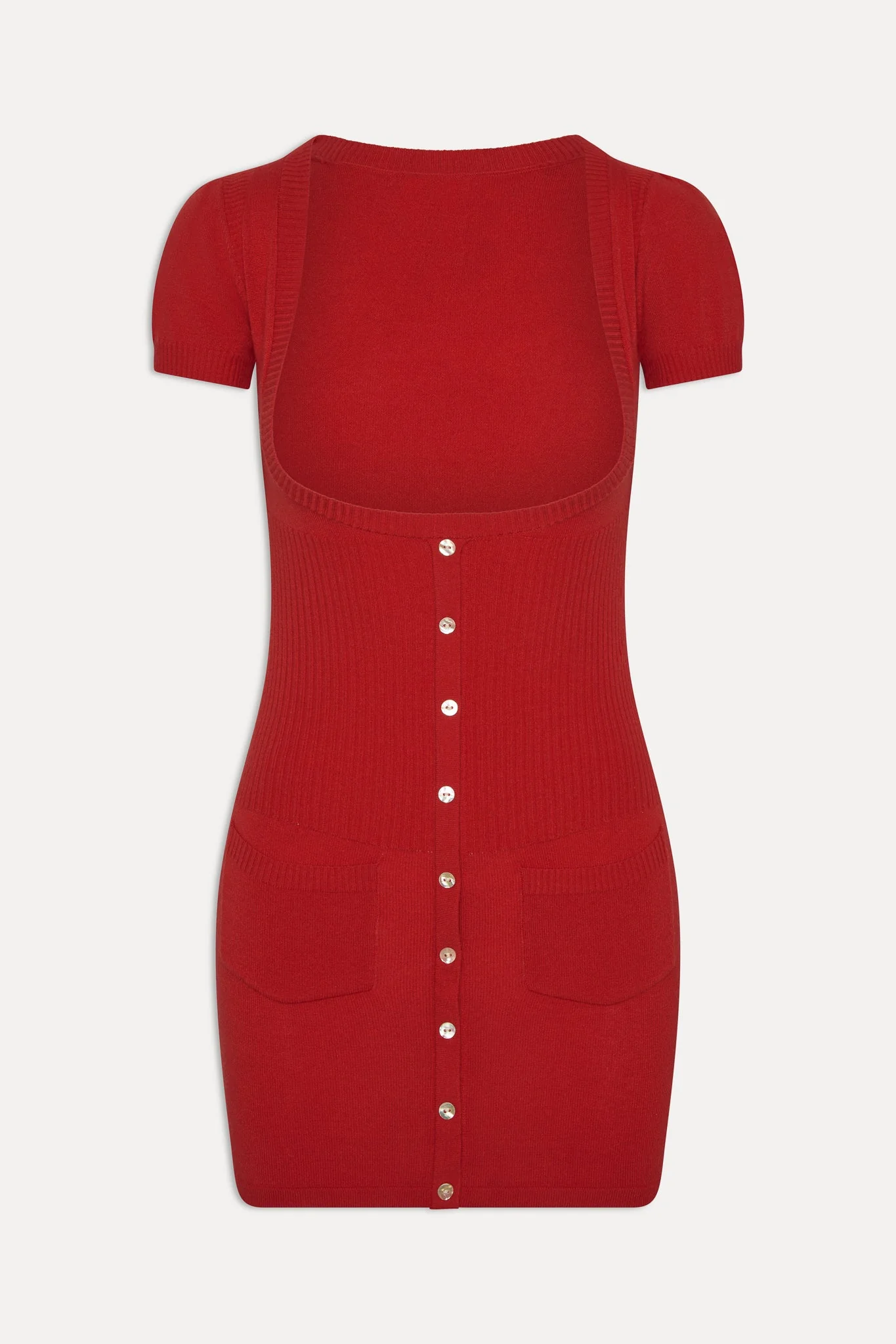 x JENNIE Sofia Knit Mini Dress - Lip Tint