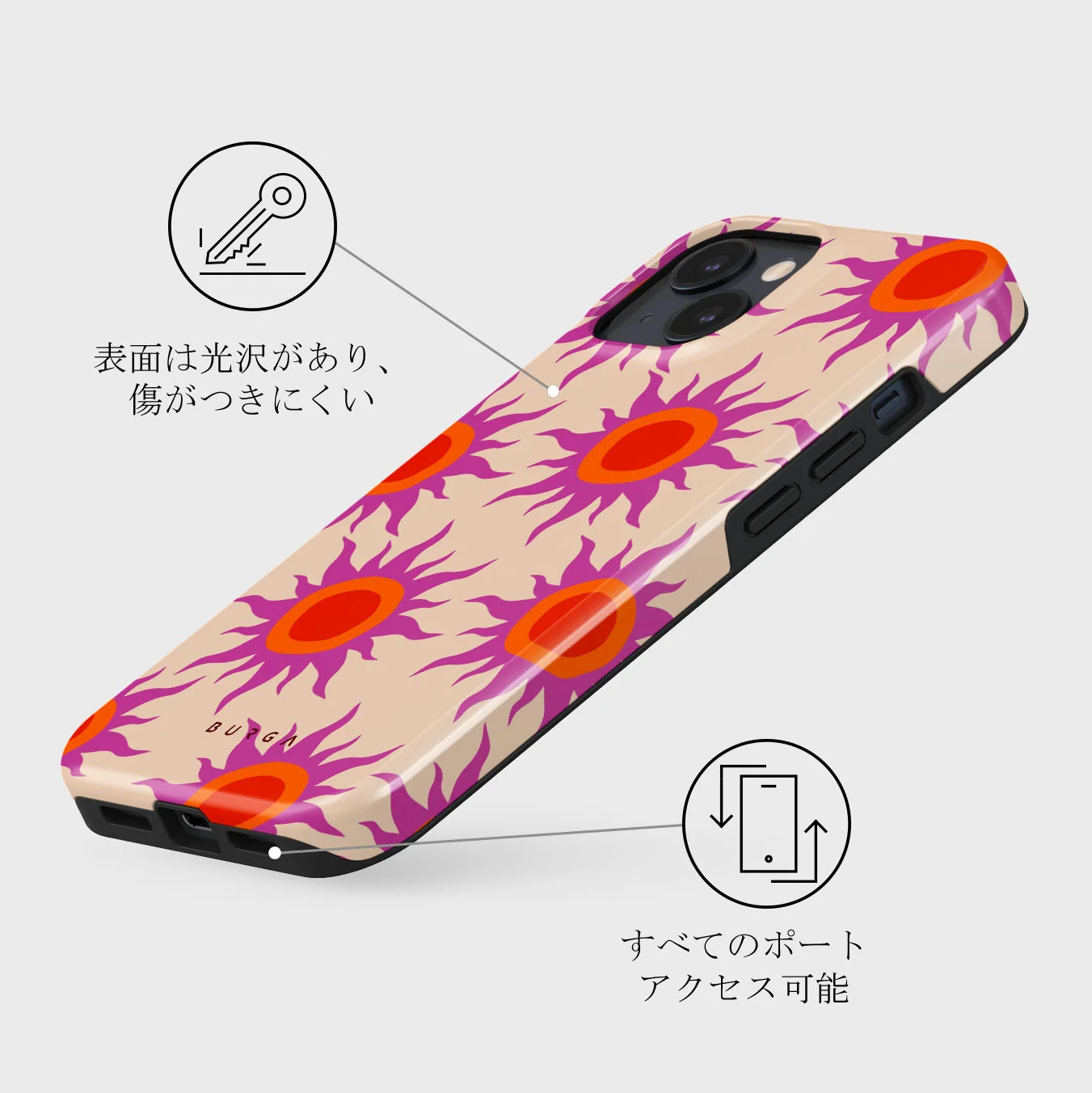 Sunset Glow - iPhone 13 Mini ケース