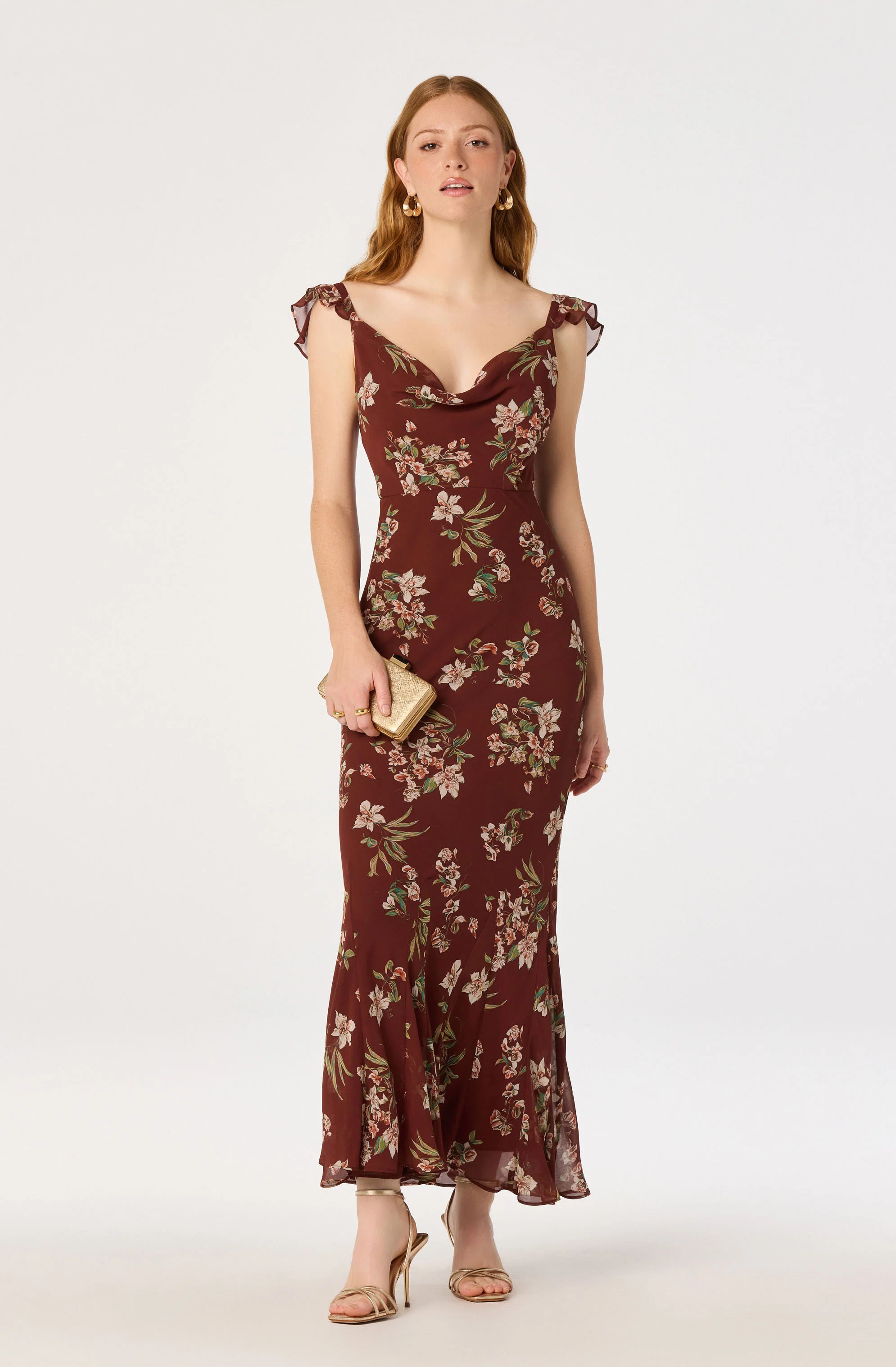 Denisse Floral Maxi Dress